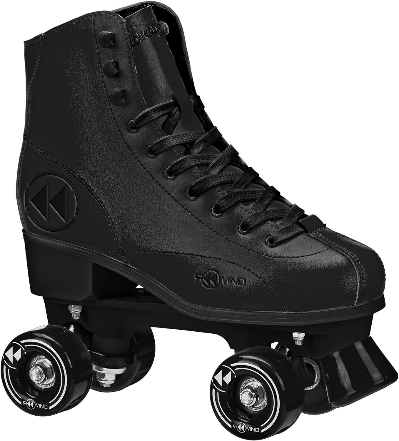 Roller Derby Rewind Men's Roller Skate - Black (8)