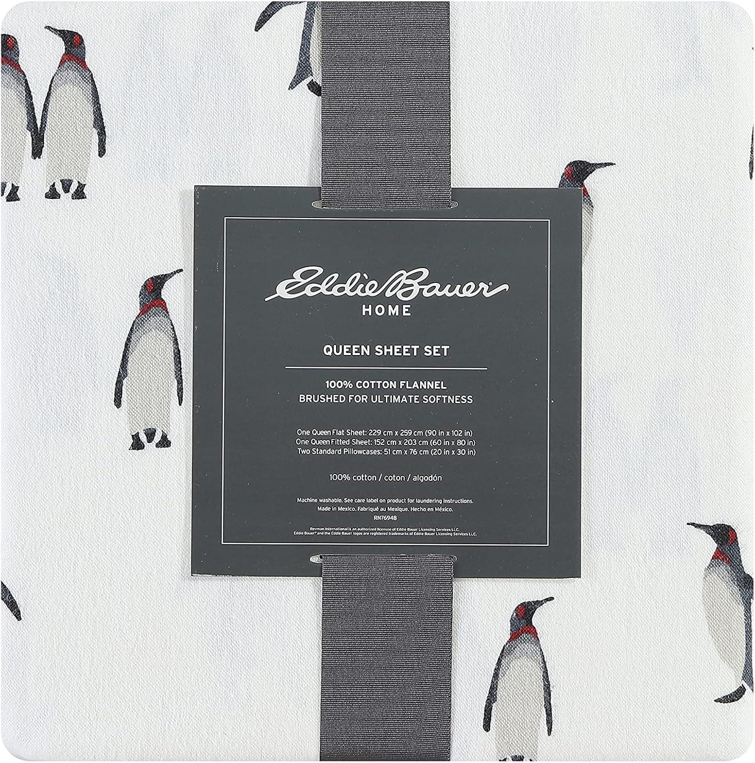 Patterned Flannel Sheet Set - Eddie Bauer