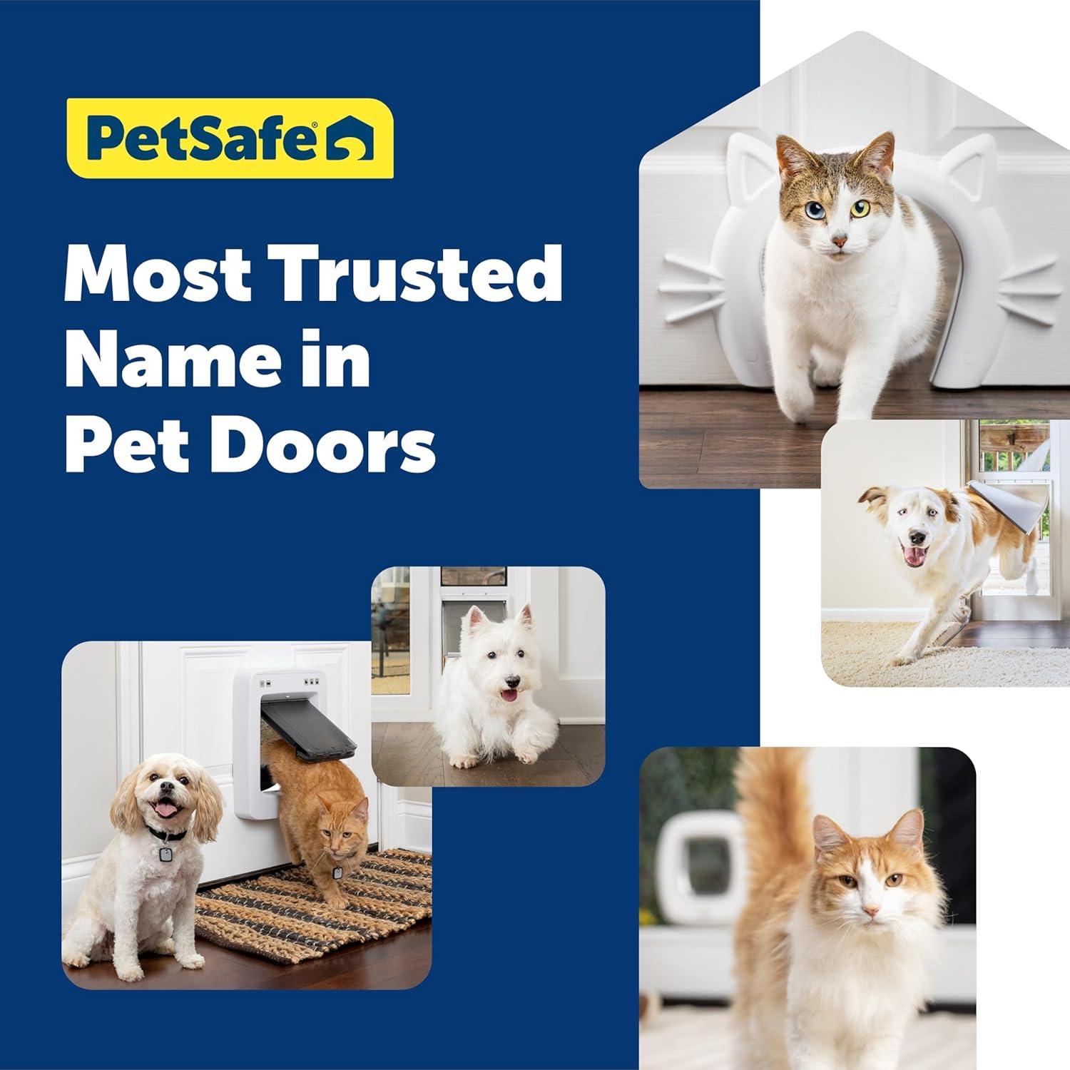 PetSafe® PetSafe Big Cat Door – Interior and Exterior Pet Door for Cats, Small Dogs and Multi-Pet Households