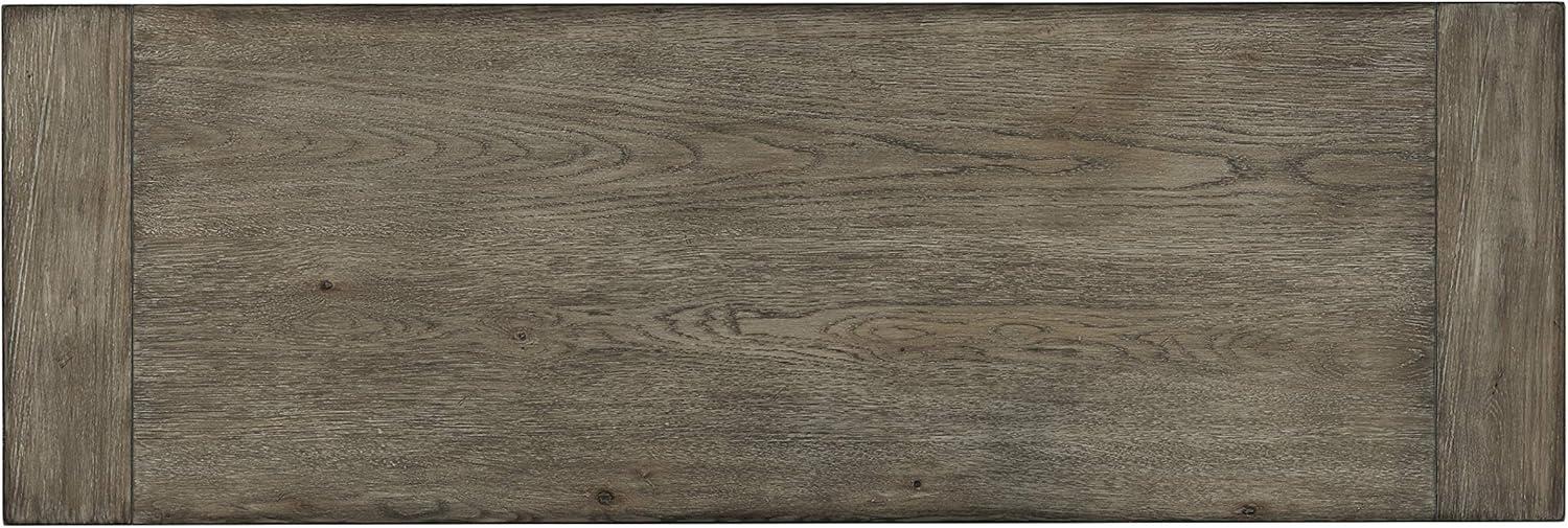 Progressive Furniture Township Wood Counter Table in Smokey Oak Brown