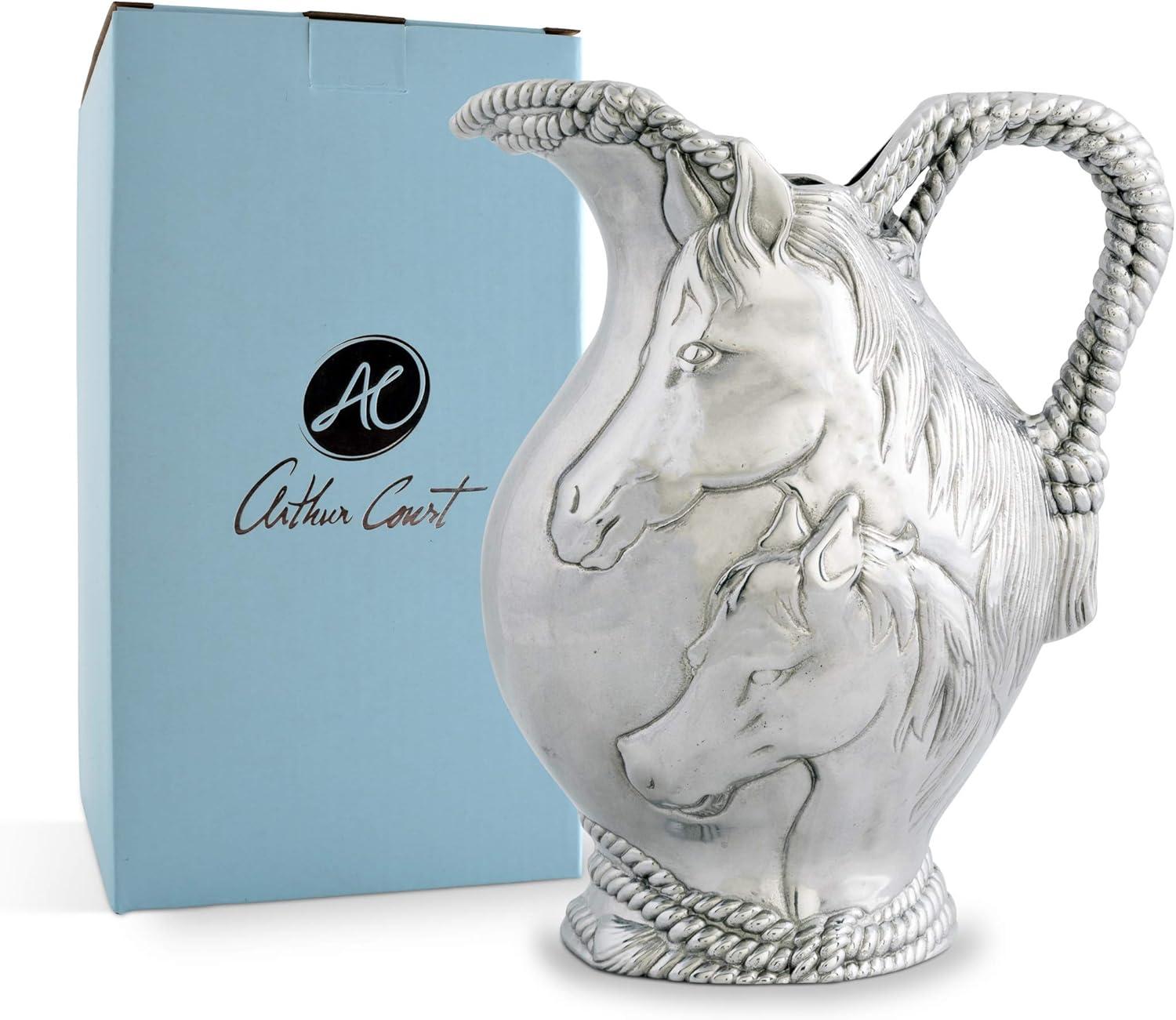 Arthur Court Designs Equestrian Horse and Rope Pitcher