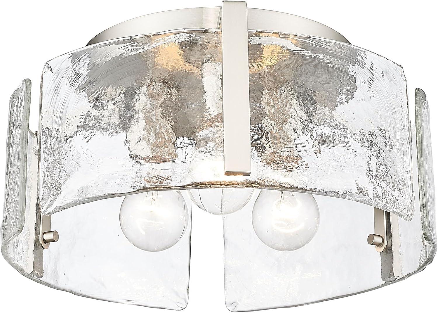 Golden Lighting Aenon 3 Light Flush Mount