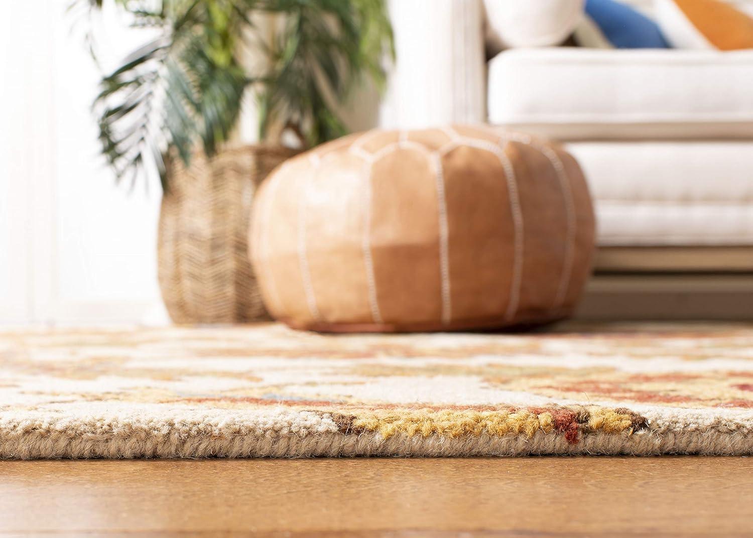 Earlee Hand Tufted Wool Floral Rug