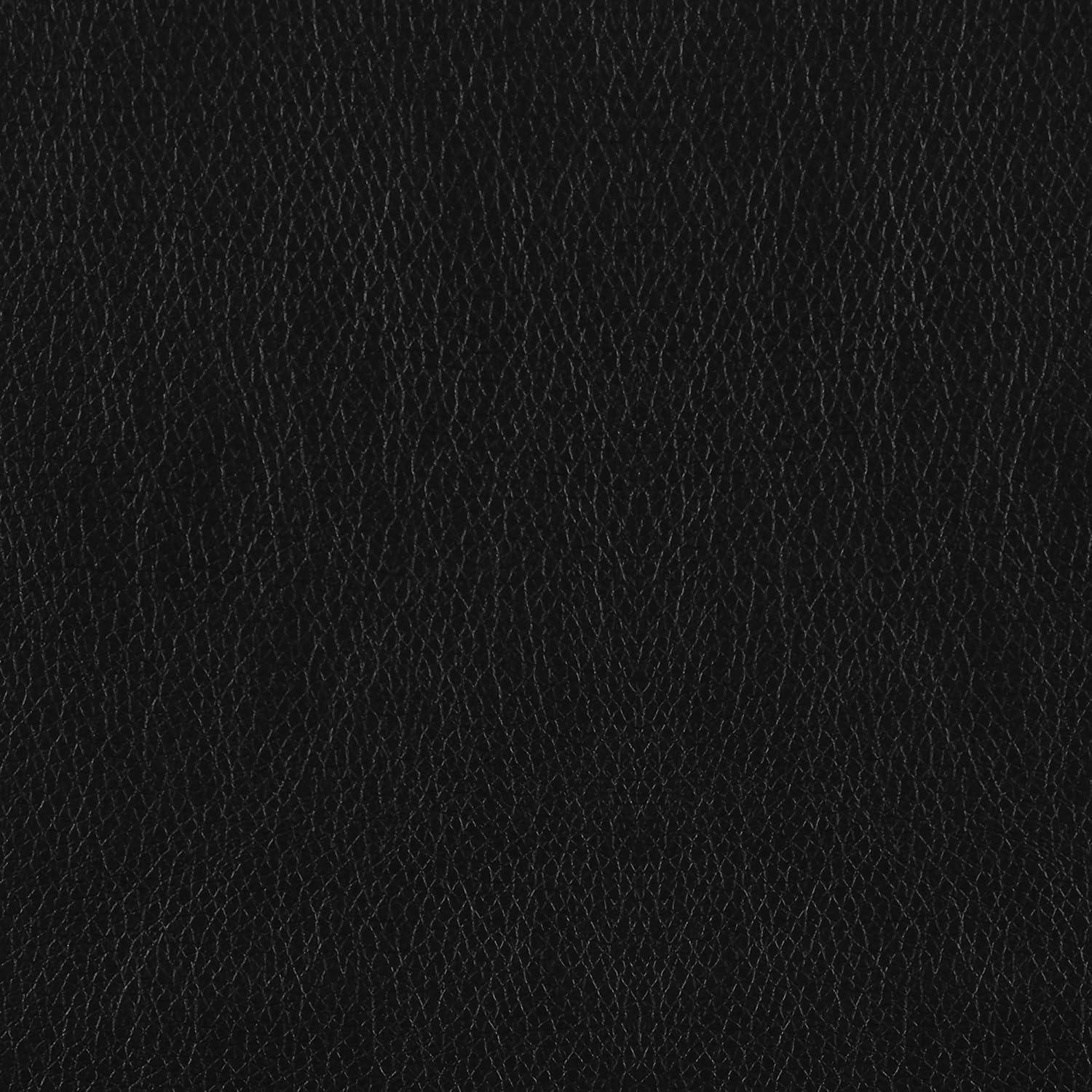 Coaster Leather Sofa Black Finish 506551