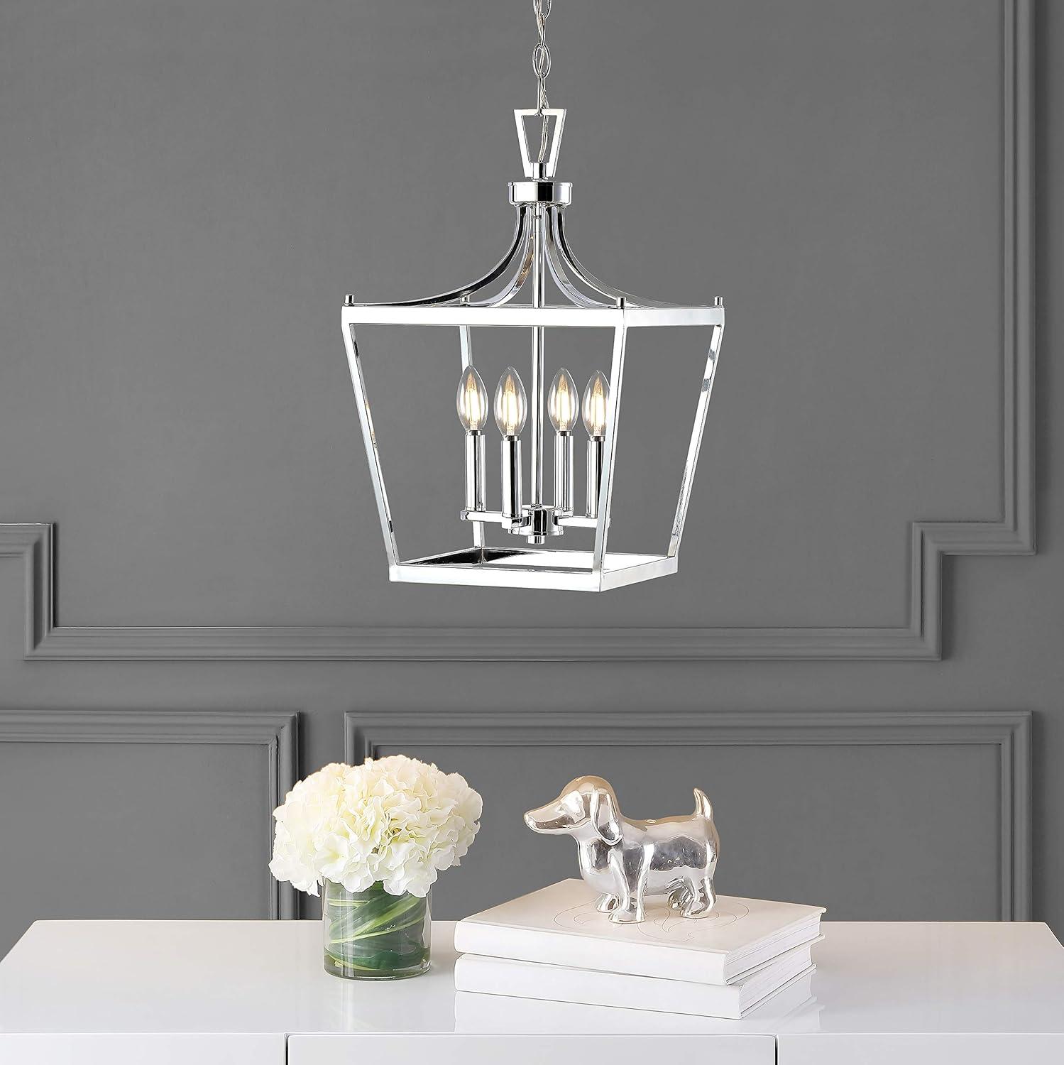 Nichi 4 Light Pendant - Oil Rubbed Bronze (Black) - Safavieh.