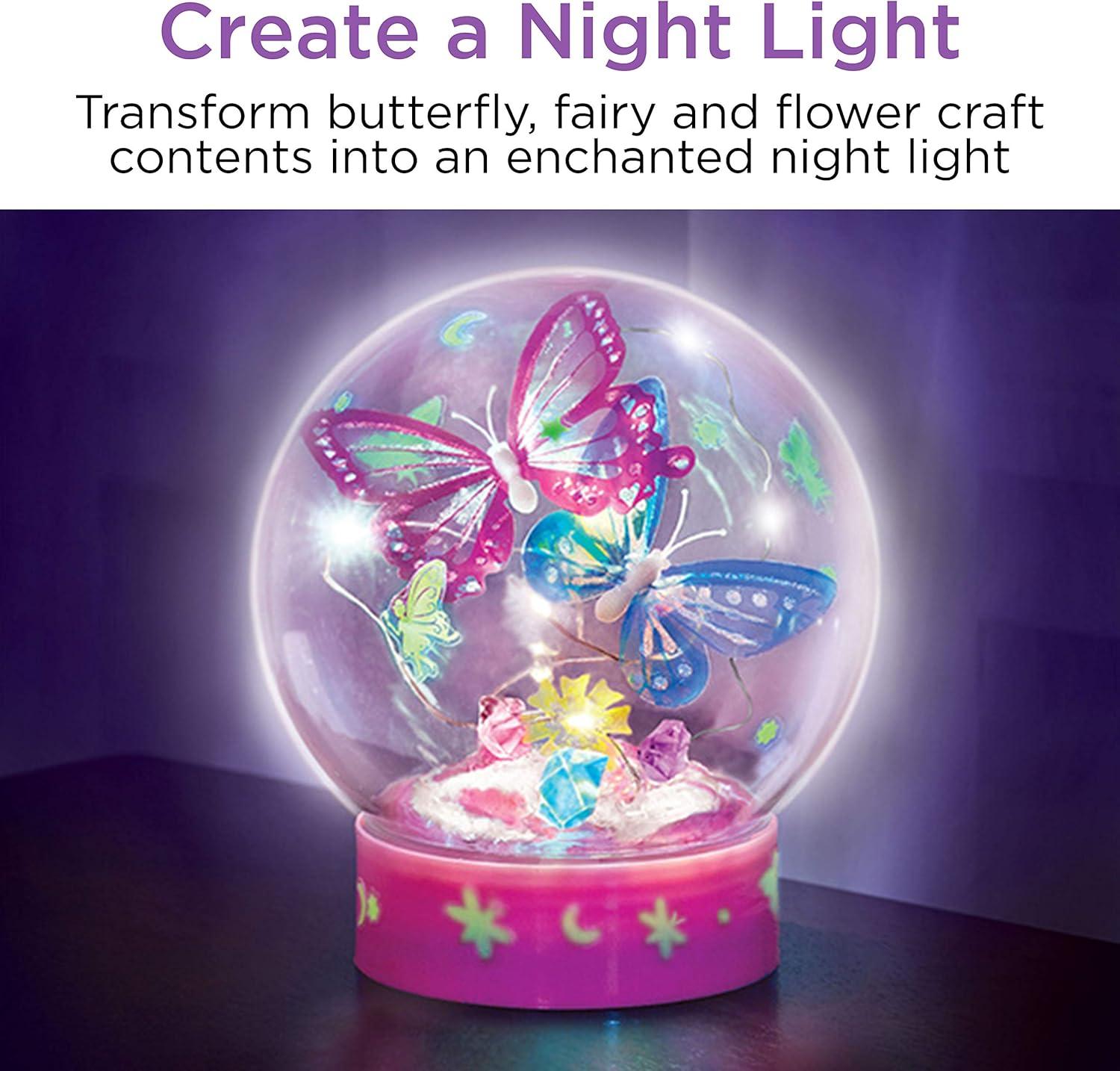 Creativity for Kids Butterfly Fairy Lights – Butterfly Craft Activity for Boys and Girls Ages 7-10+