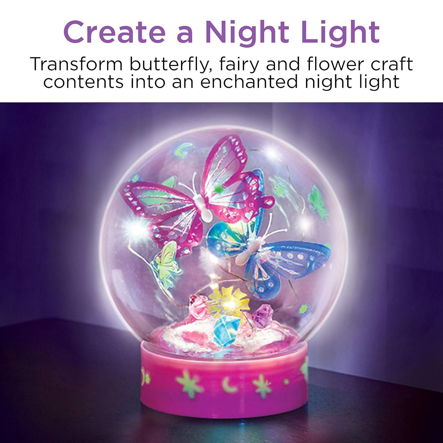Creativity for Kids Butterfly Fairy Lights – Butterfly Craft Activity for Boys and Girls Ages 7-10+