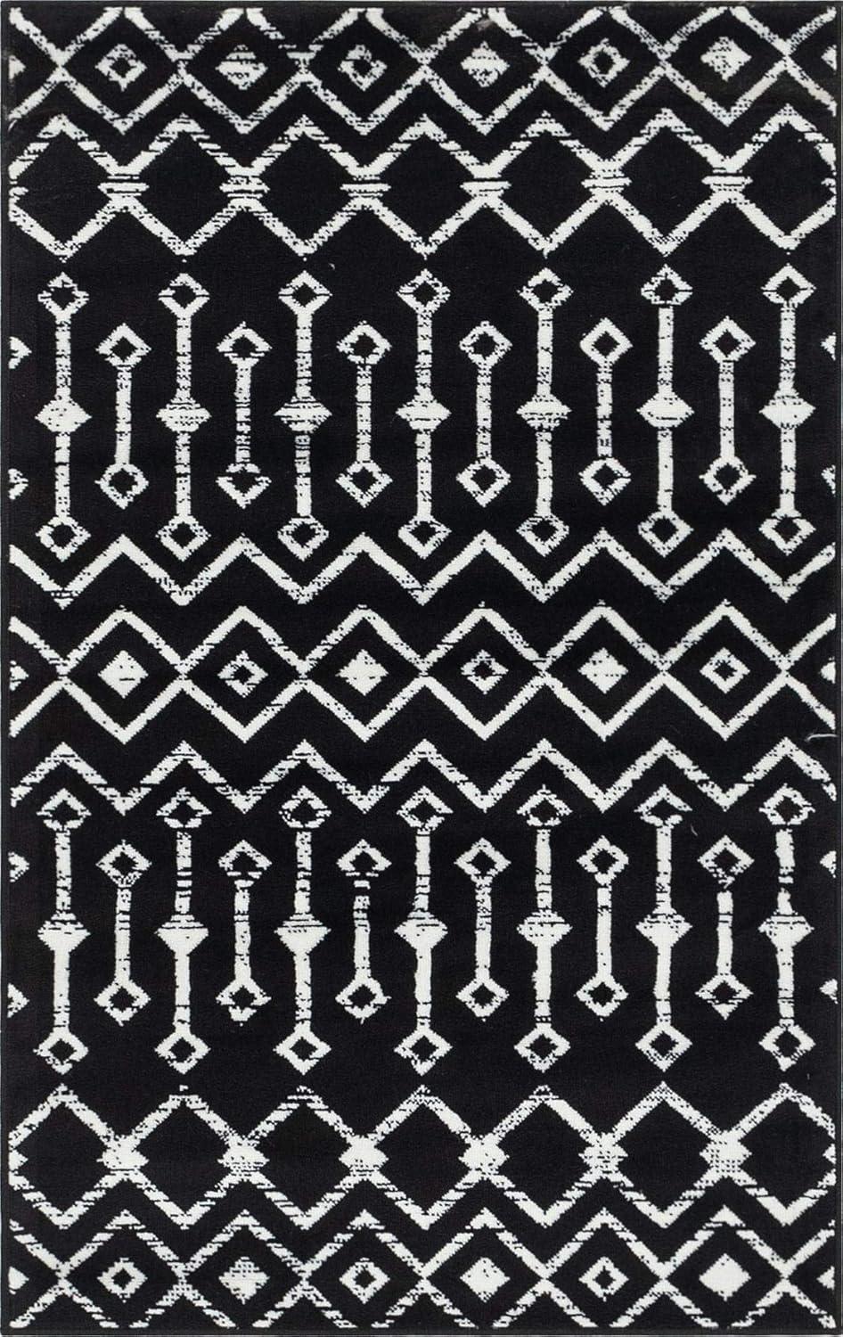 Unique Loom Moroccan Trellis Mamounia Geometric Indoor Woven Area Rug