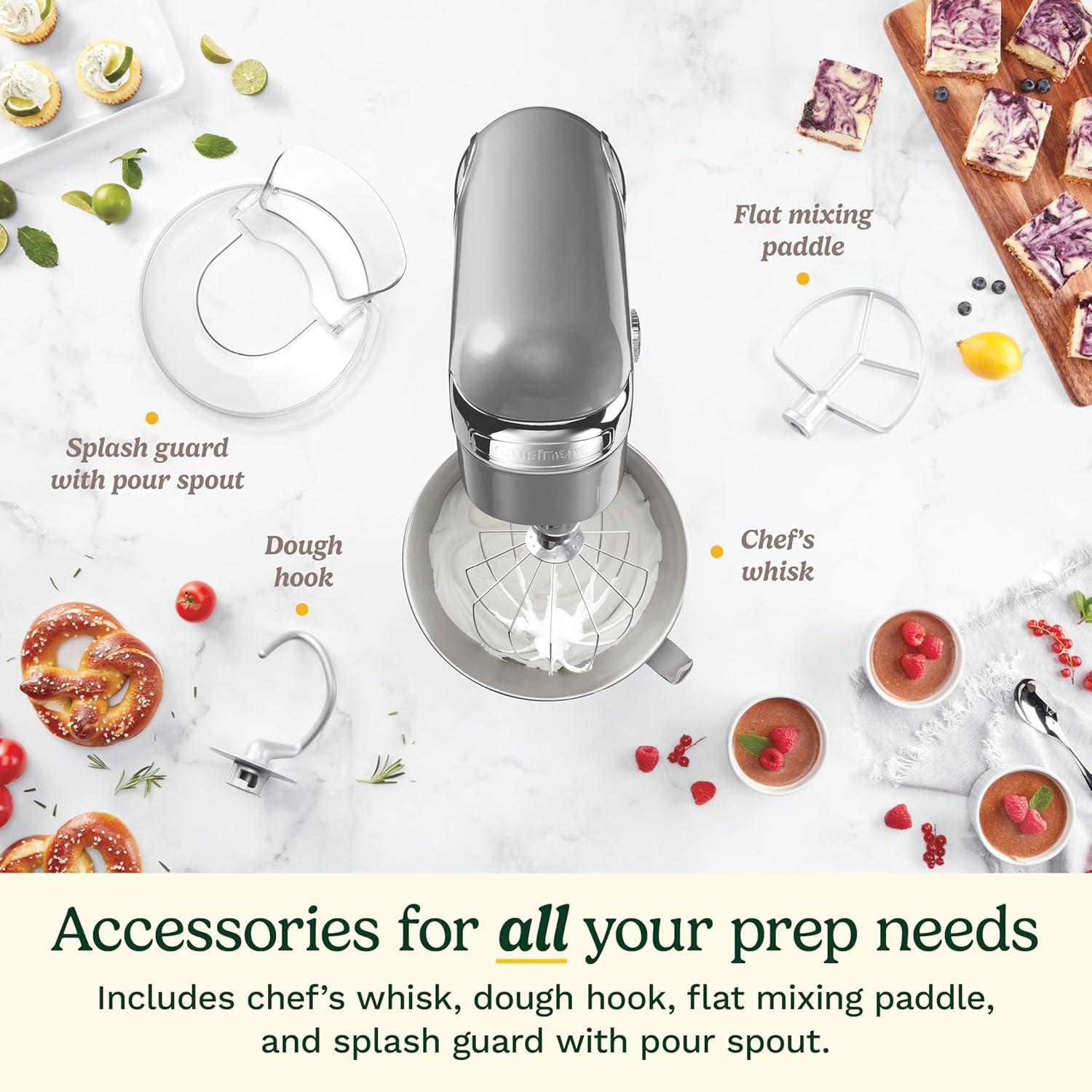 Cuisinart ® Precision Master ™ Brushed Chrome 5.5-Qt. Tilt-Head Stand Mixer