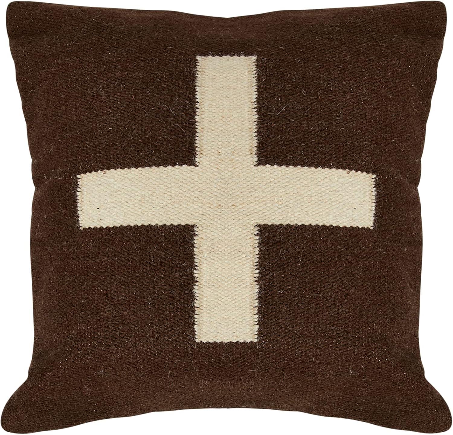 Organic Polyester Throw Square Pillow Cover & Insert