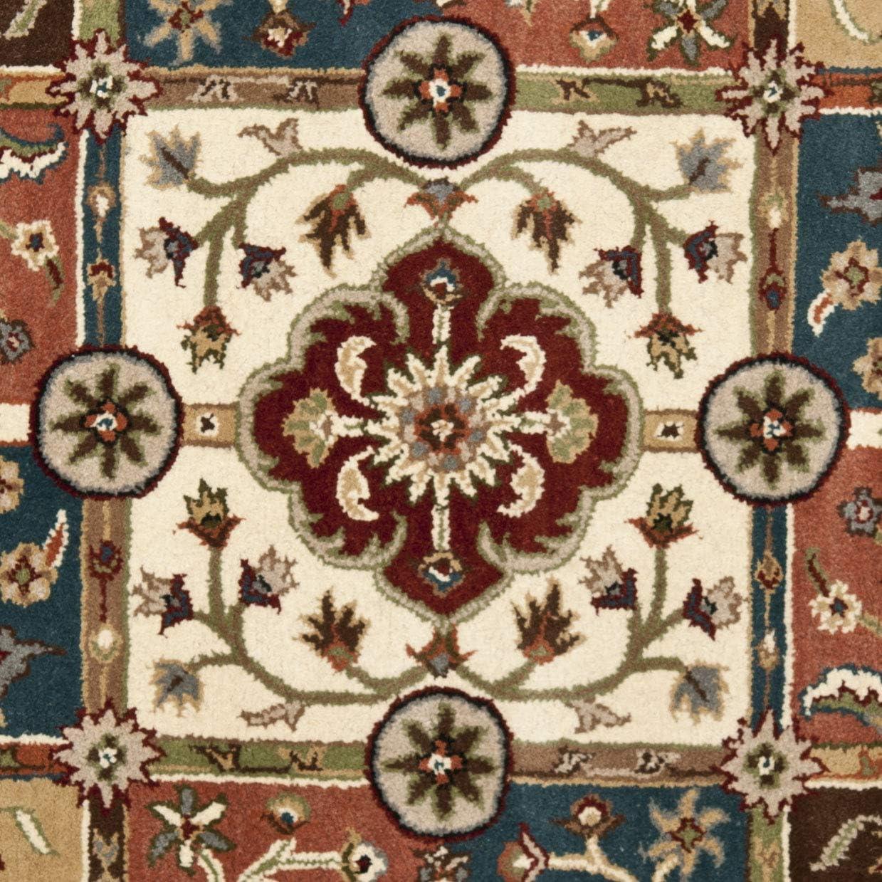 Heritage HG925 Hand Tufted Area Rug - Multi/Red - 6'x6' - Safavieh.