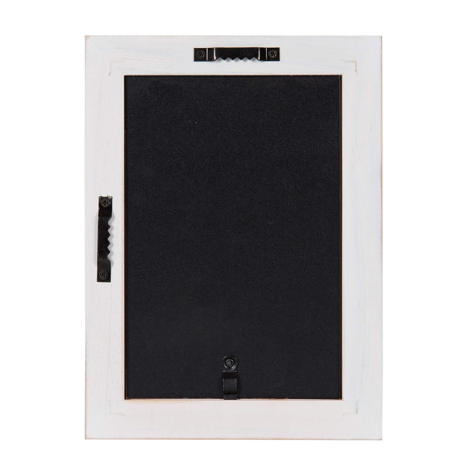 10pc Bordeaux Frame Box Set Matte White - Kate & Laurel All Things Decor: Wall Display, Modern Decor Style