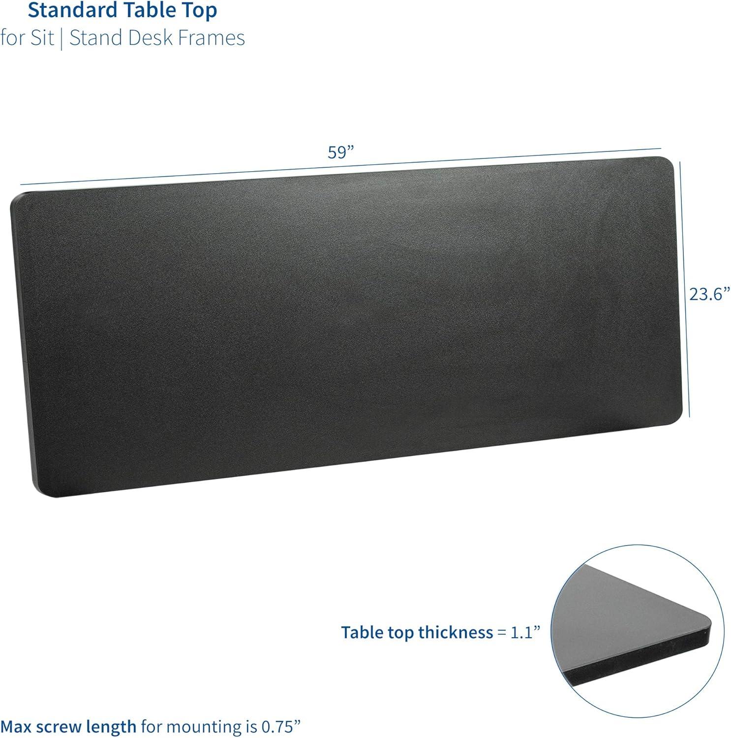 Universal Table Top for Sit to Stand Desk Frames