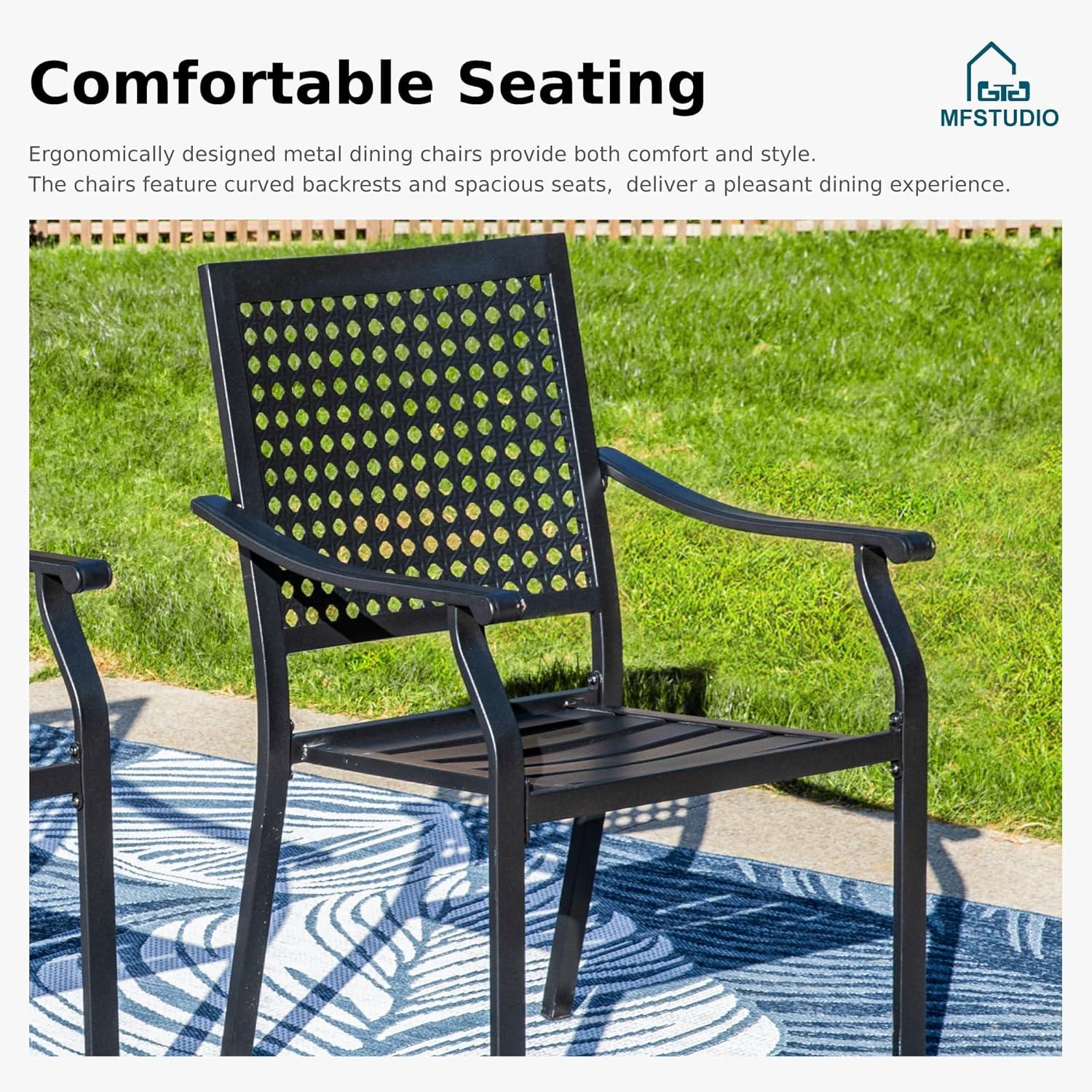 Argyri Stacking Patio Dining Chairs