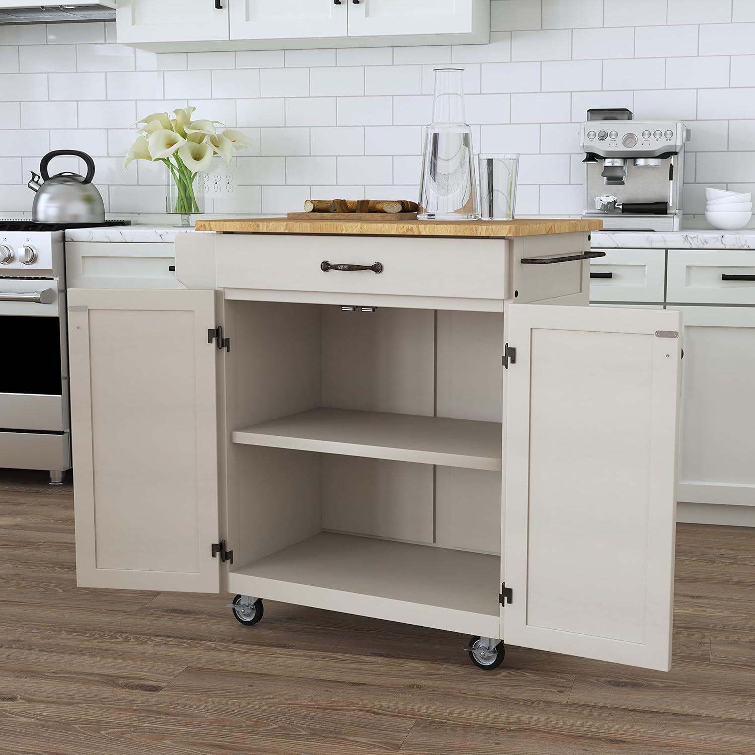 Cuisine Kitchen Carts And Islands White Base - Home Styles