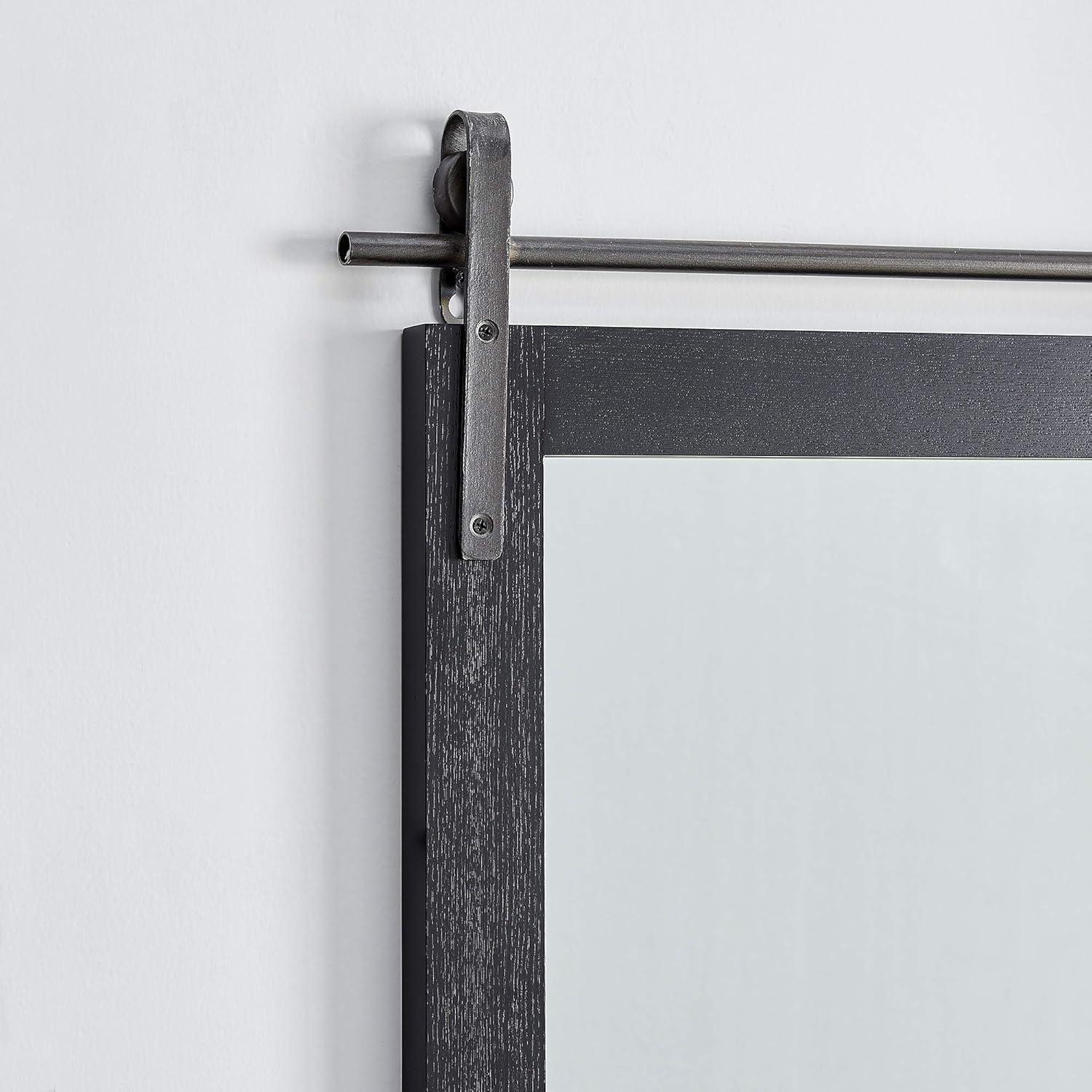 Joss & Main Enora Wood Mirror with Shelves