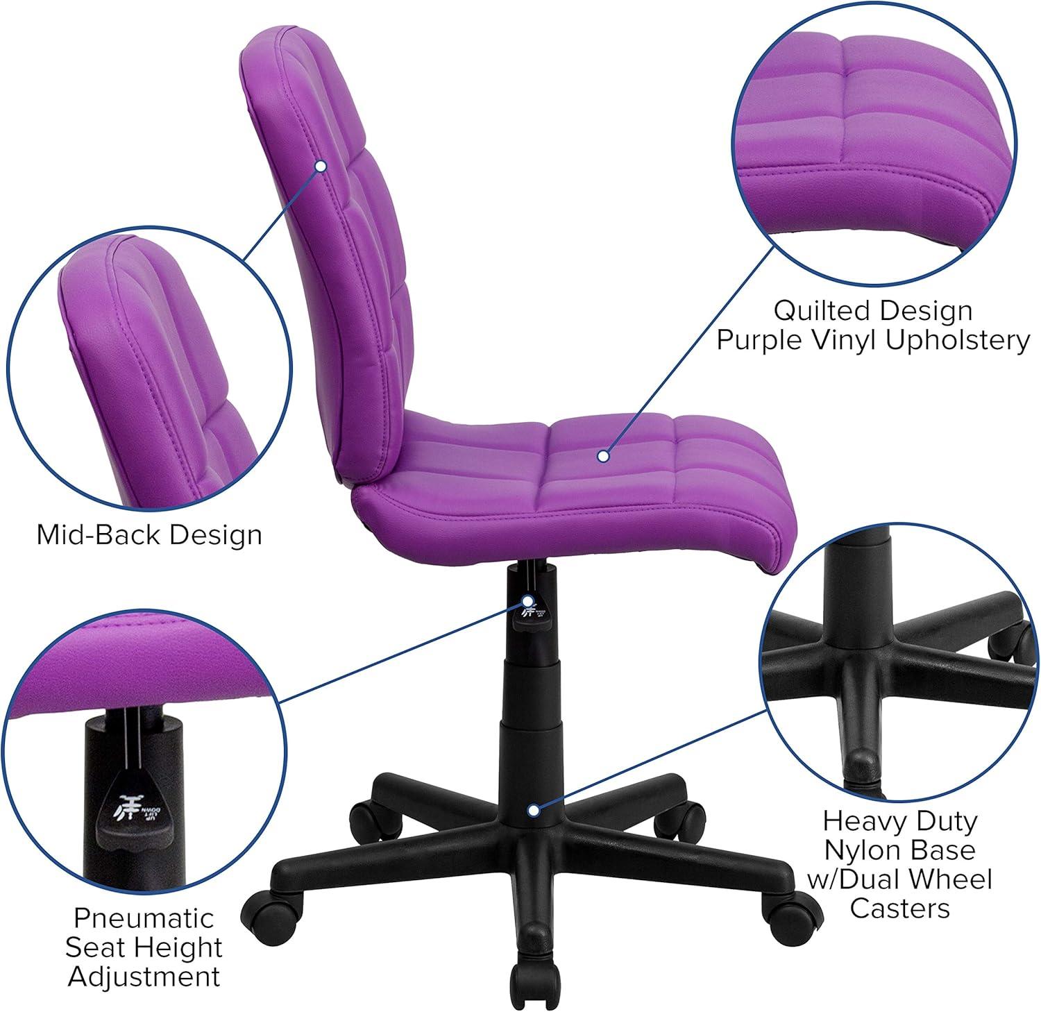 Bonavant Mid-Back Quilted Task Chair