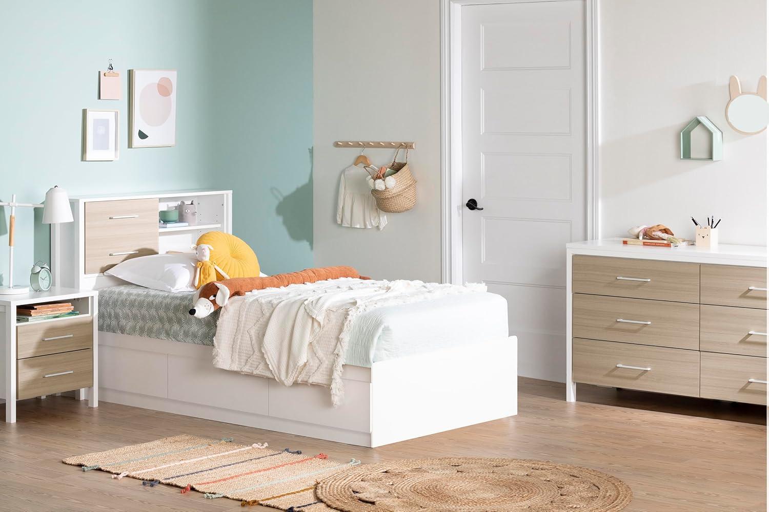 South Shore Munich Twin Storage Bed