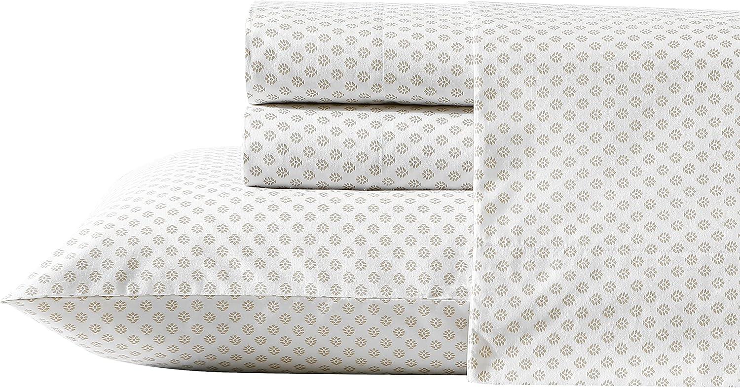 Stone Cottage Bedding Millstone 400 Thread Count 100% Cotton Percale Sheet Set