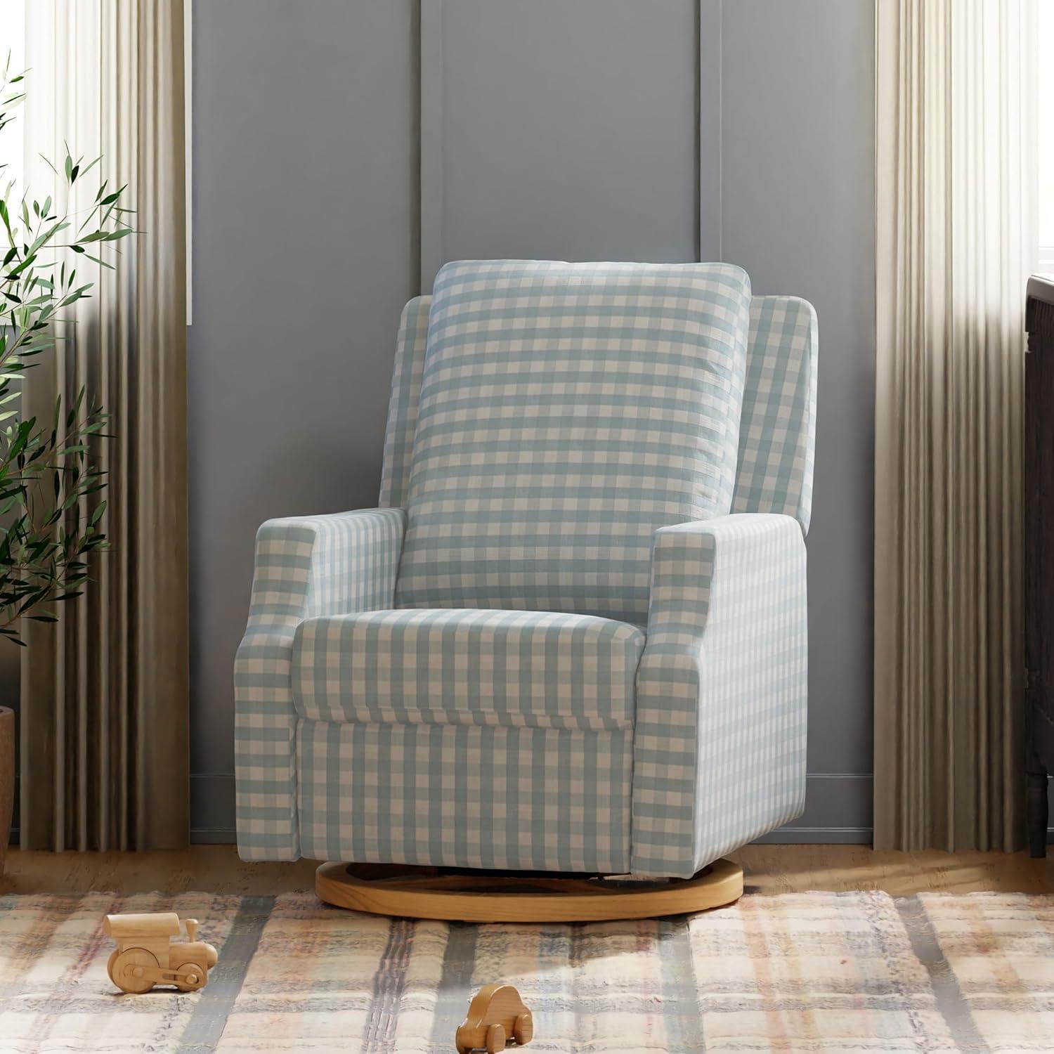 Crewe Upholstered Swivel Reclining Glider