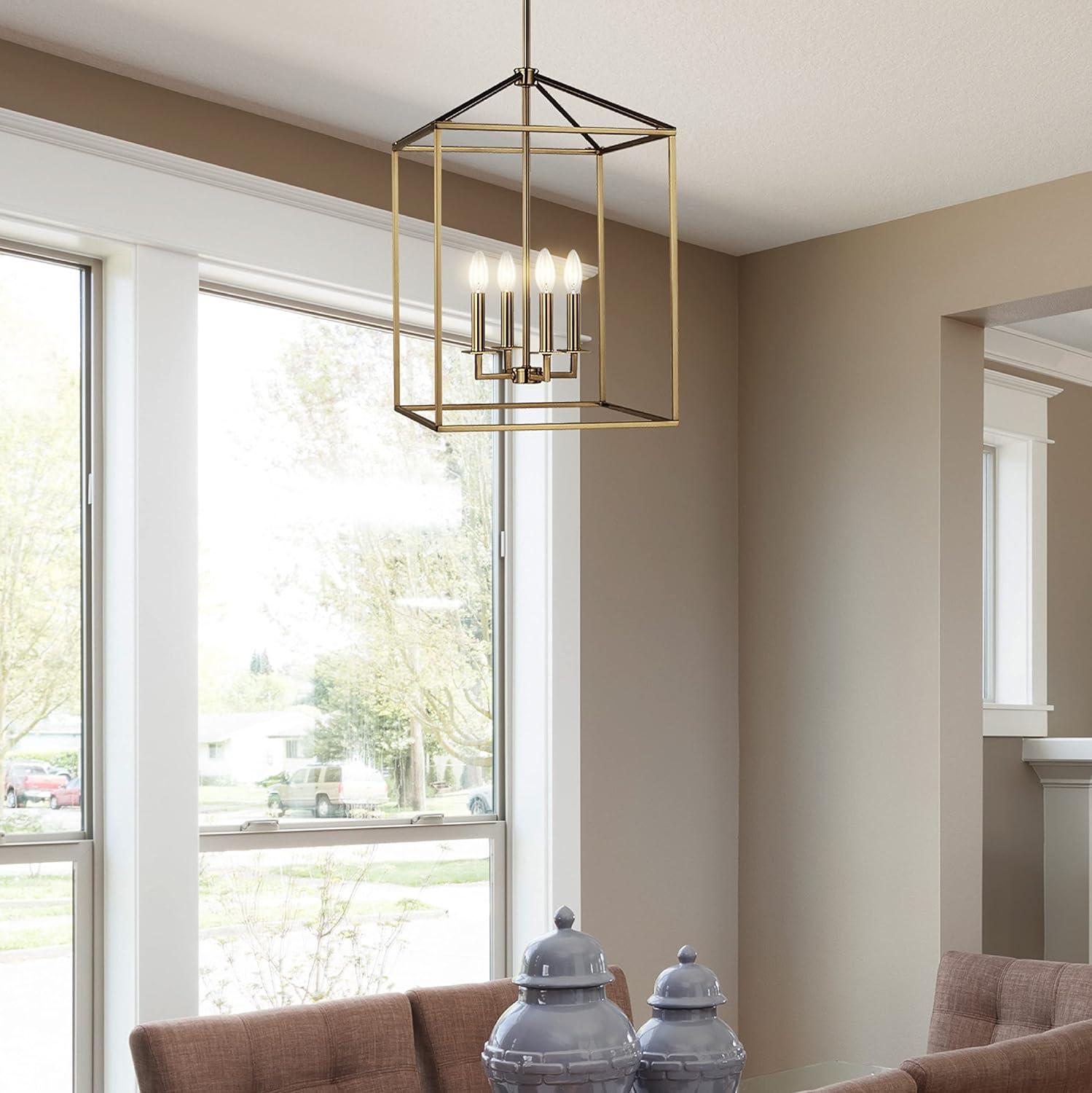 Lucius Pendant Light - Brass / 12.25"W