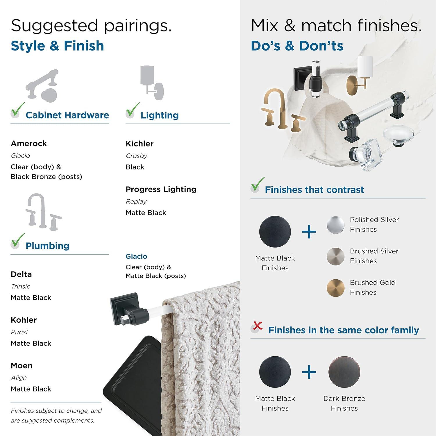 Glacio Wall Mount Toilet Paper Holder