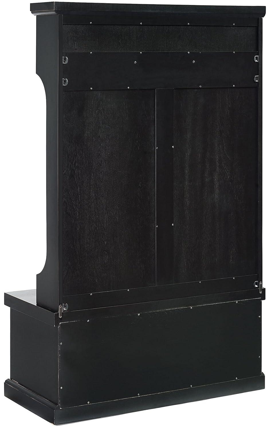Seaside Hall Tree 40'' Wide with Bench and Shoe Storage