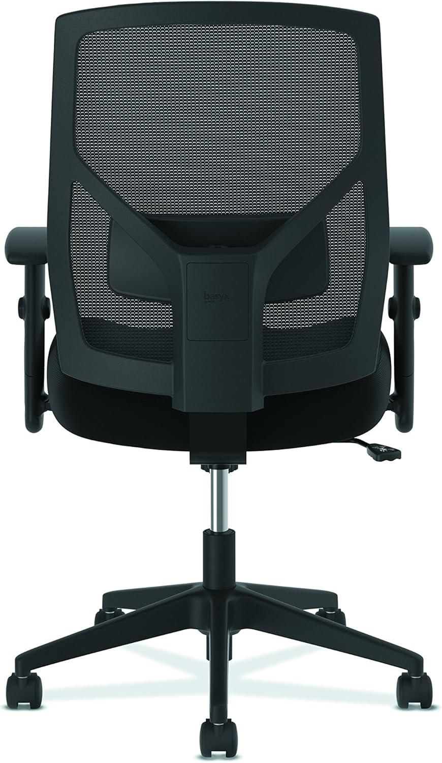 ErgoFlex 360 High-Back Black Mesh & Plastic Task Chair