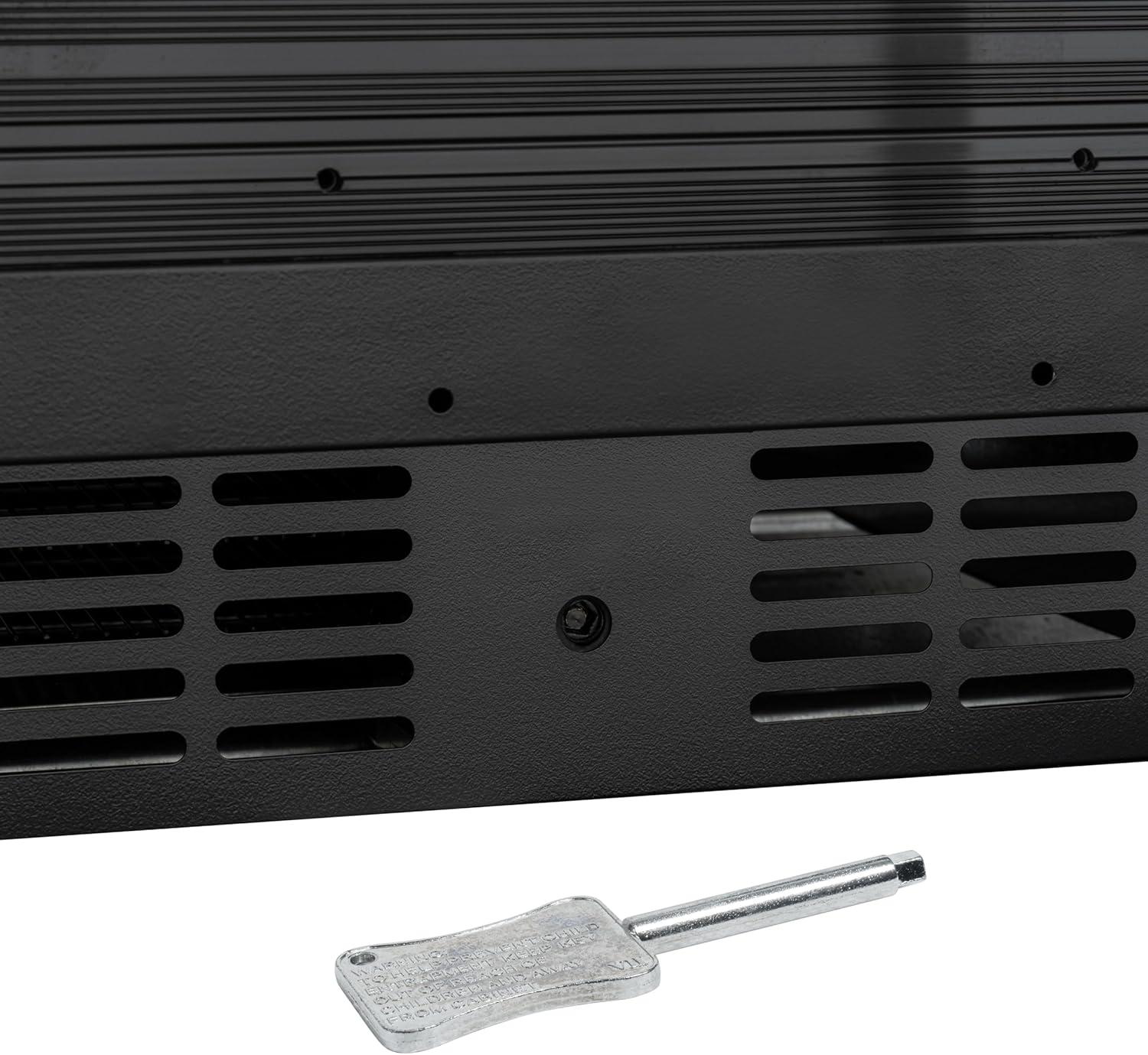 KoolMore KoolMore Reserve 15 in. Under-Counter Panel Ready Dual Zone 23 Bottle Wine Cooler Shelves