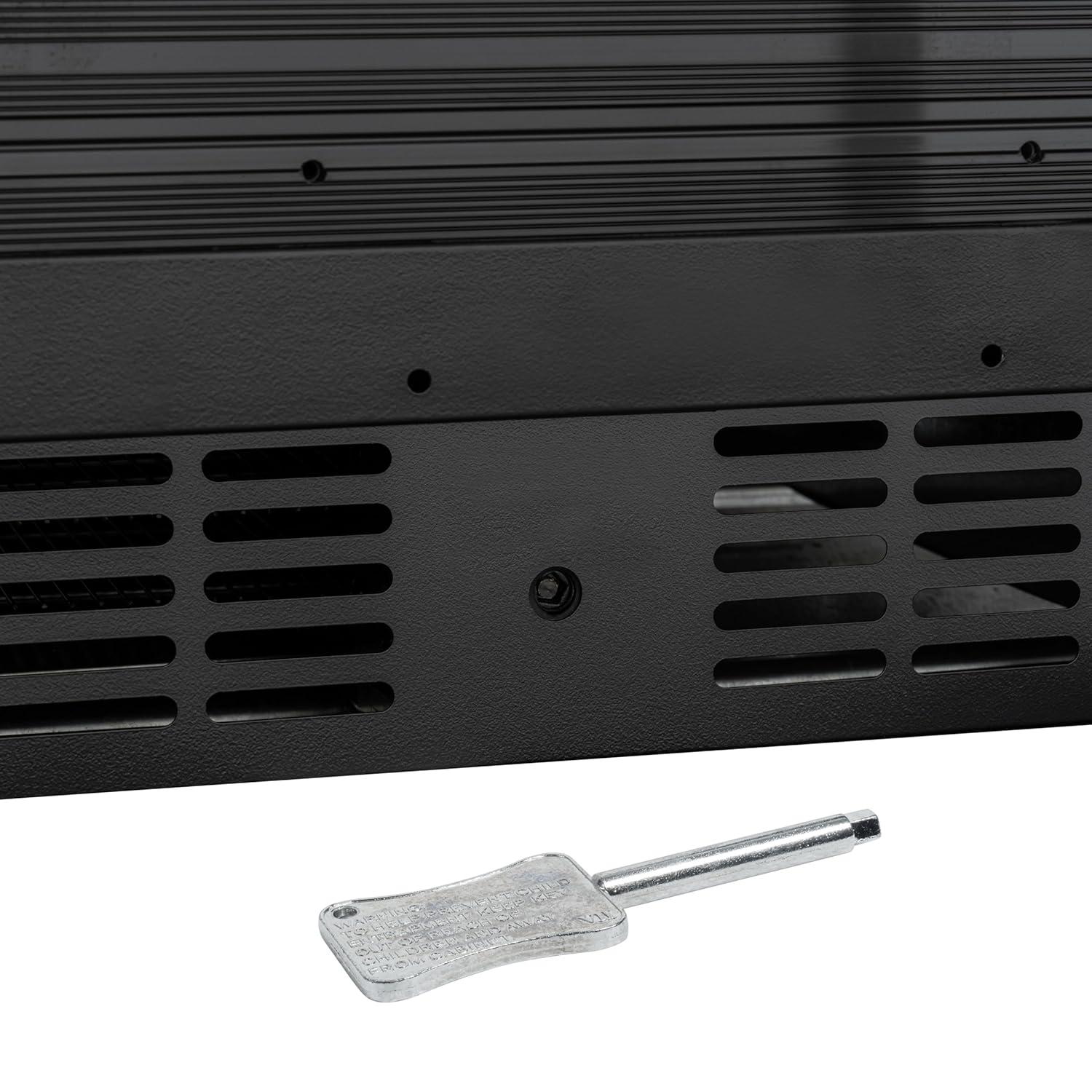 KoolMore KoolMore Reserve 15 in. Under-Counter Panel Ready Dual Zone 23 Bottle Wine Cooler Shelves