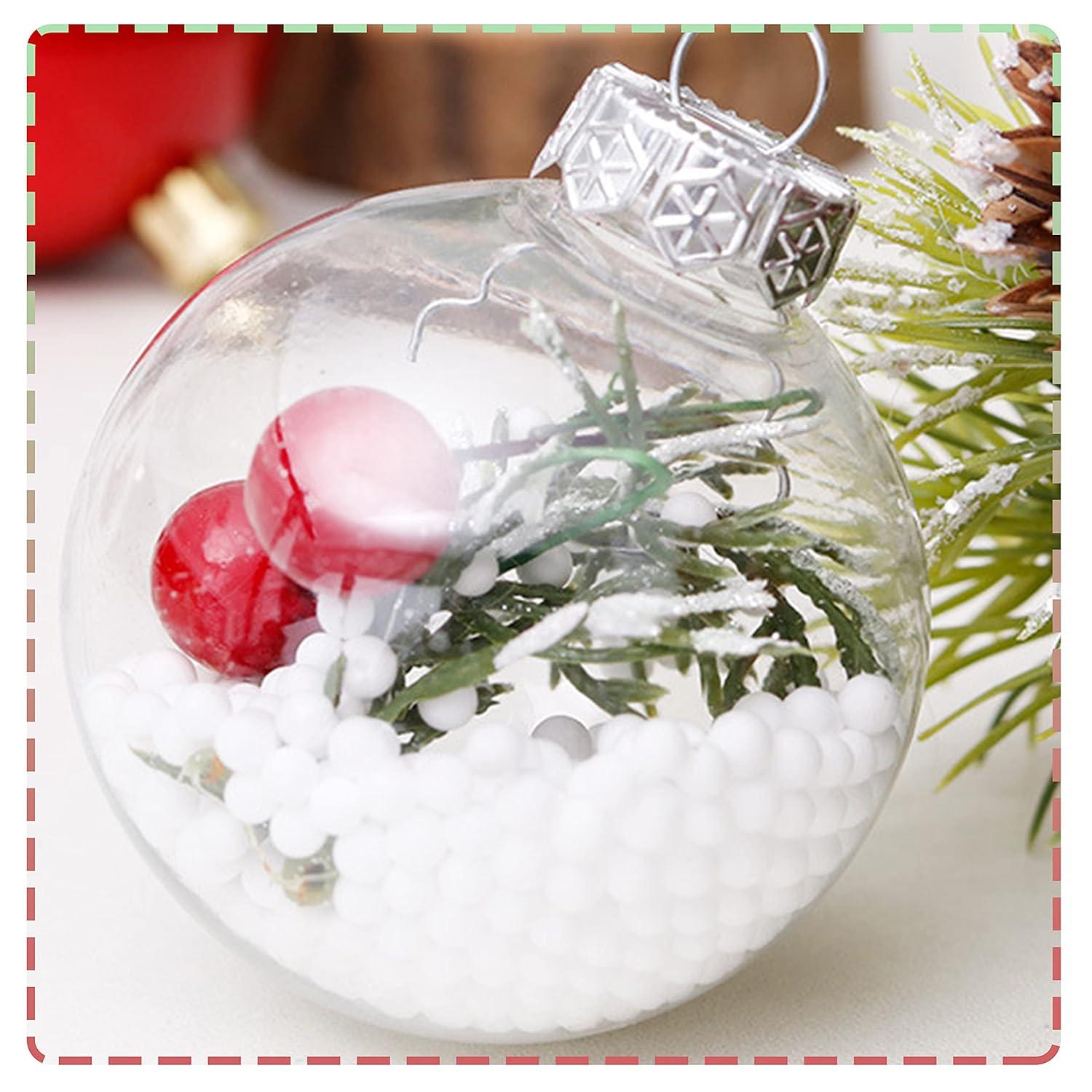 WS at Home 30 Piece Shatterproof Ball Ornaments Set