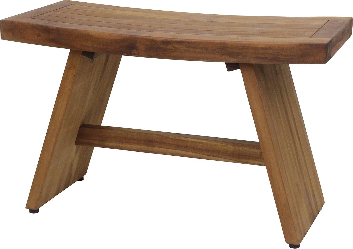 AquaTeak The Original Asia Teak Shower Bench 30" Wide - Teak Oil