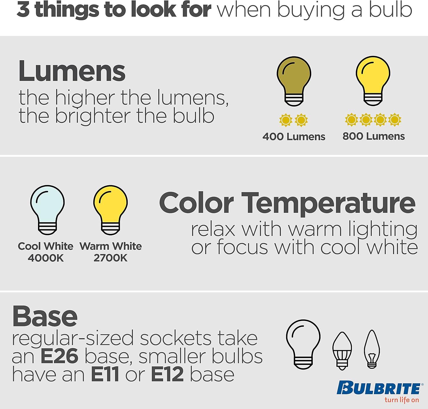 Bulbrite 100 Watt Dimmable Half Chrome G25 Incandescent Light Bulb with Medium (E26) Base, 2700K Warm White Light