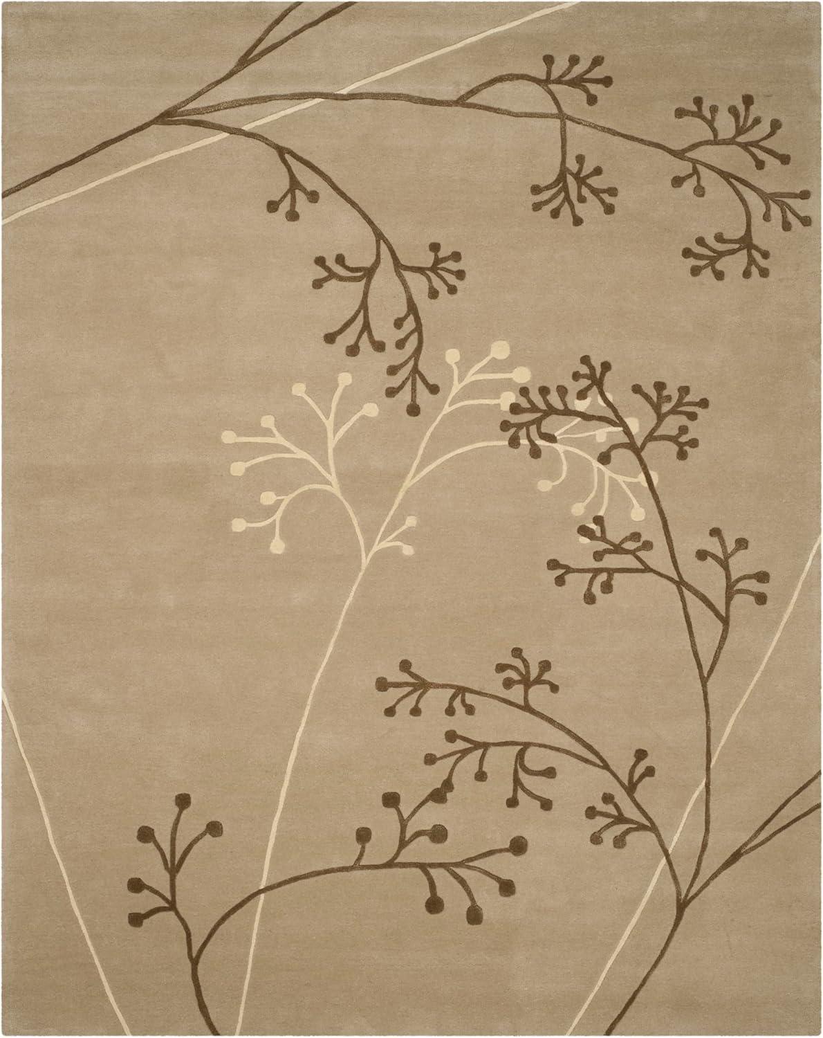 Soho SOH305 Hand Tufted Indoor Area Rug - Sage - 7'6"x9'6" - Safavieh