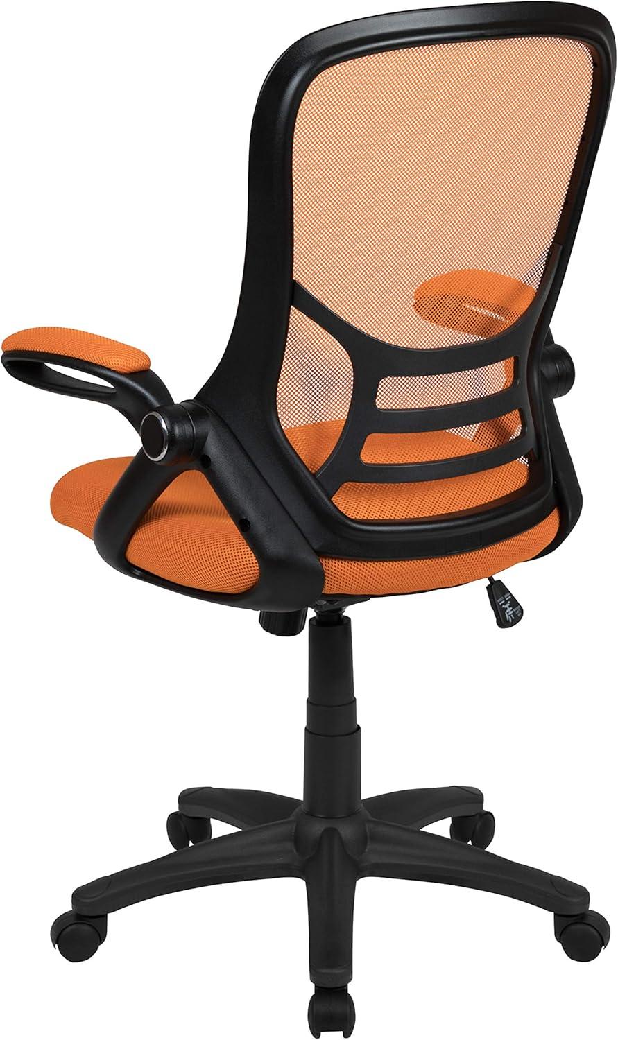 Flash Furniture Cappello High-Back Mesh Swivel Ergonomic Office Chair with Flip-Up Arms