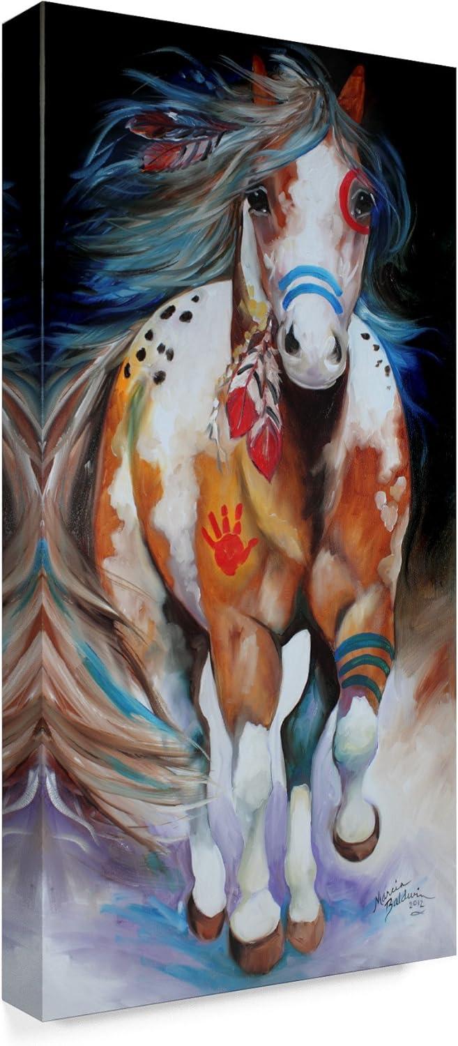 Marcia Baldwin " Brave The Indian War Horse " by Marcia Baldwin