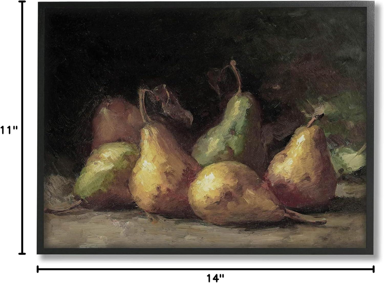 " Classic Pears Still Life " Painting Print