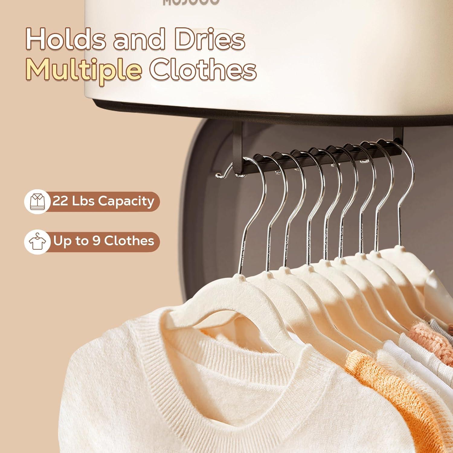 Mojoco Portable 600W Electric Clothes Dryer