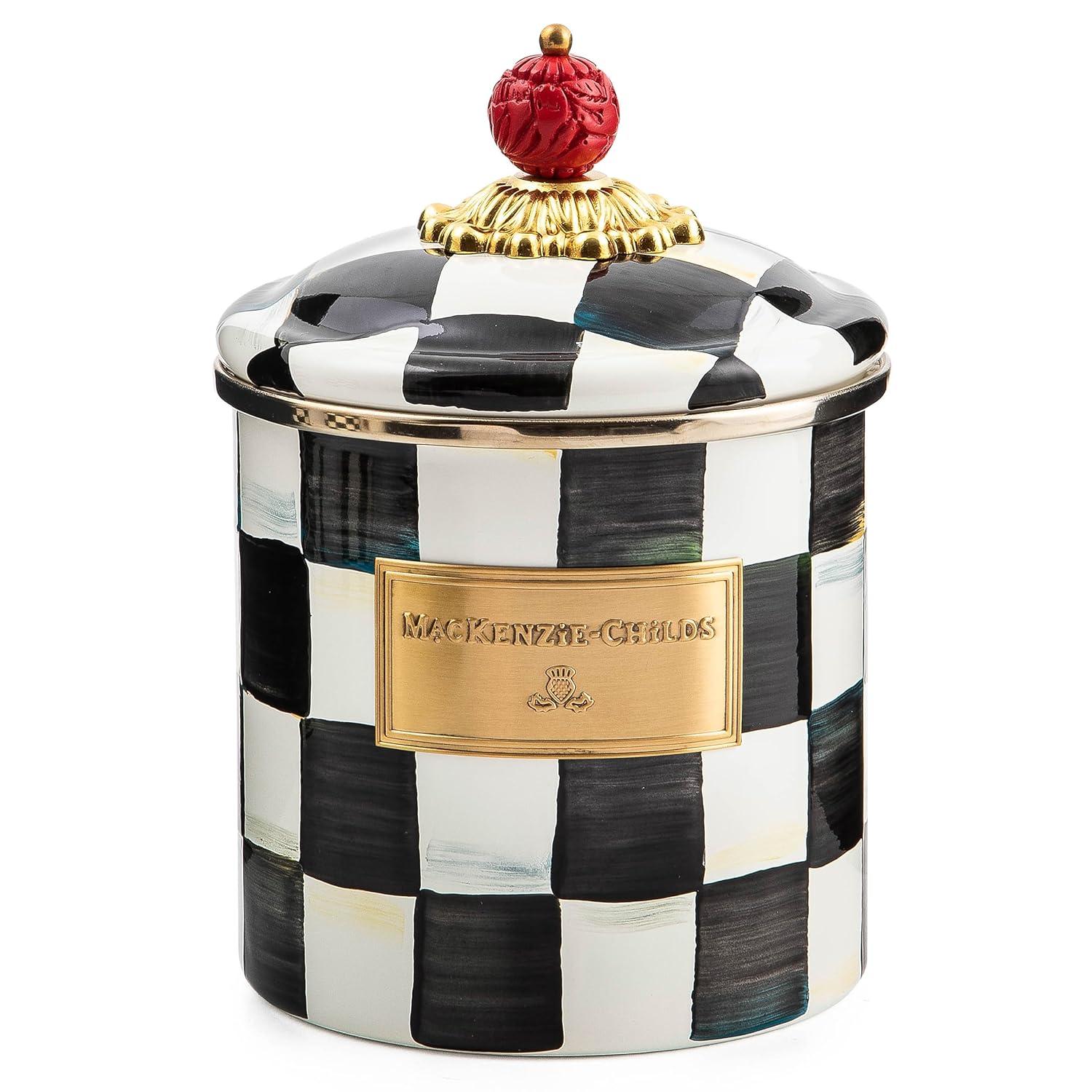 MacKenzie-Childs Courtly Check® Canister