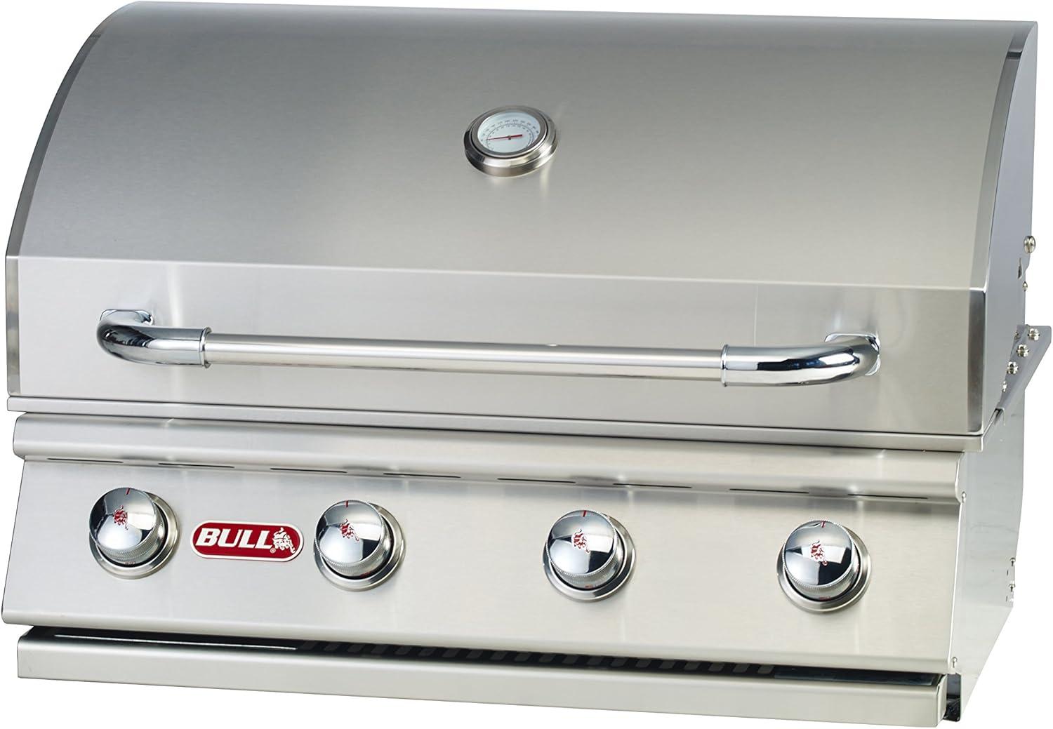 Bull Outdoor Products Natural Gas Outlaw Drop-In Steel Barbecue BBQ Grill Head