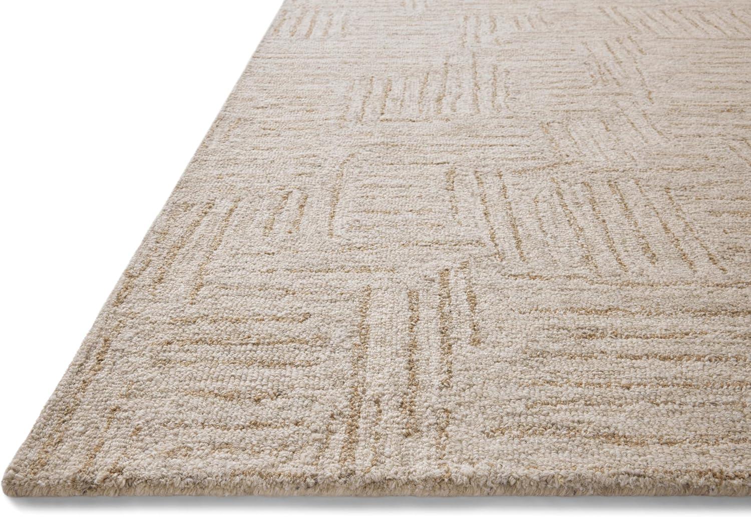 Chris Loves Julia x Loloi Polly Smoke / Sand Area Rug