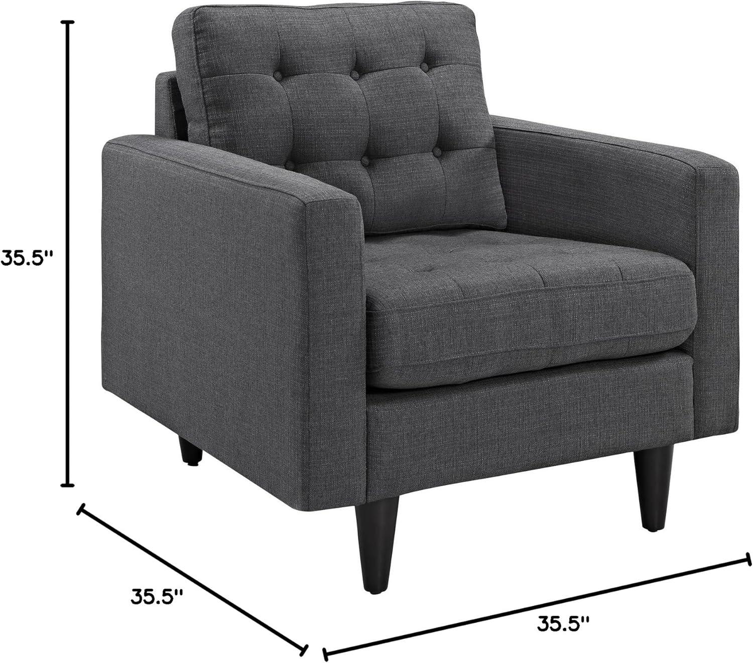 Empress Upholstered Armchair EEI-1013-DOR