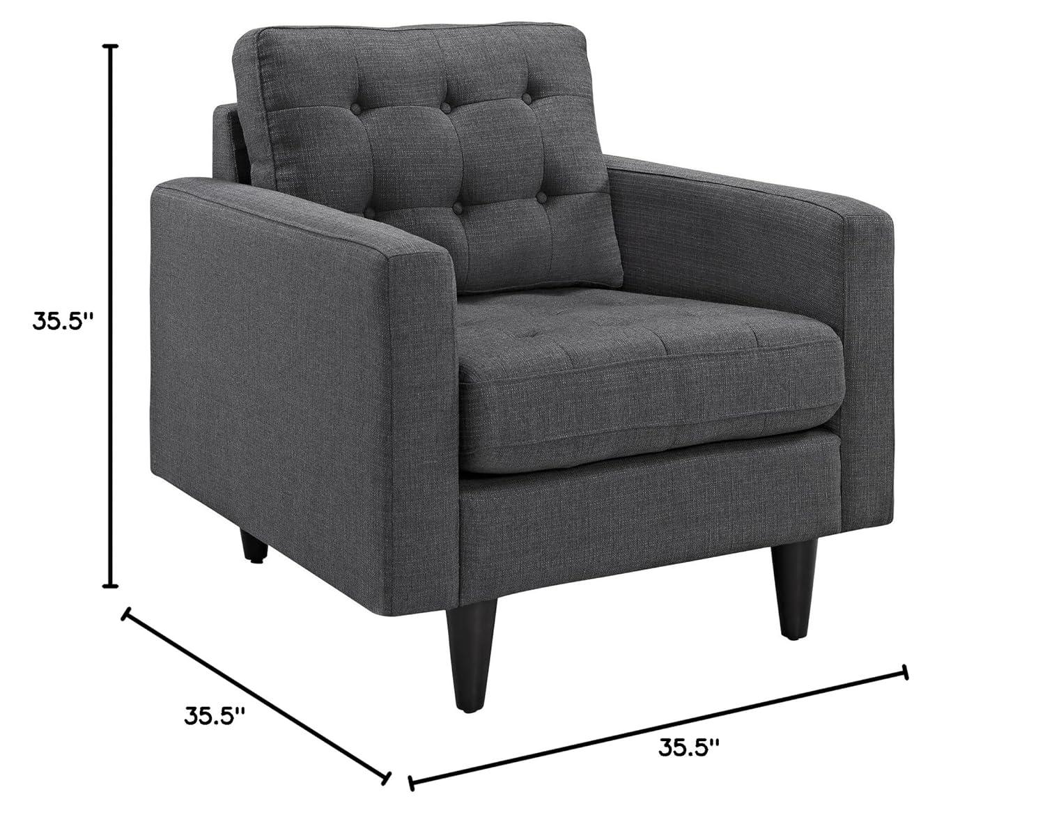 Empress Upholstered Armchair EEI-1013-DOR