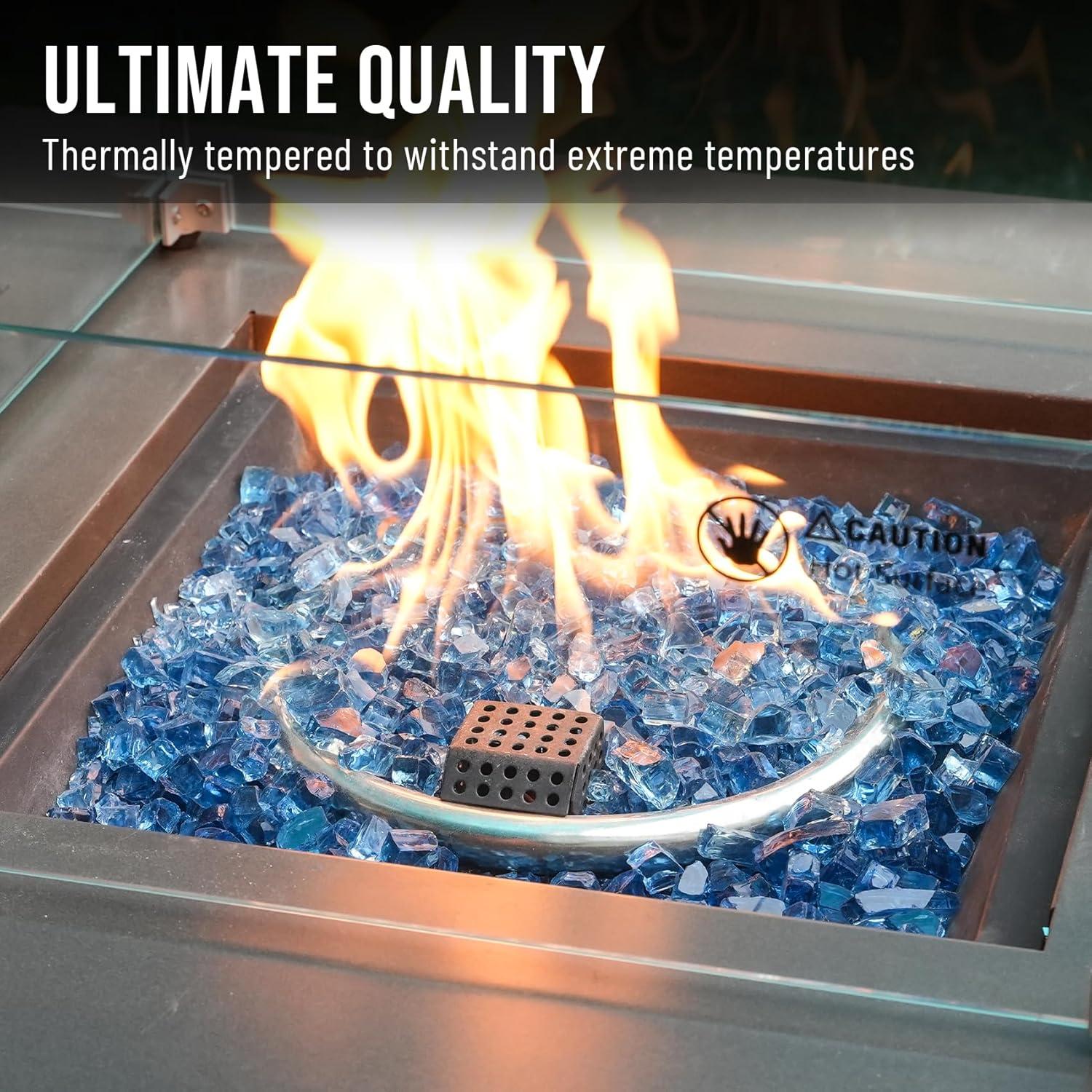 American Fireglass 1/2" Fire Pit Glass