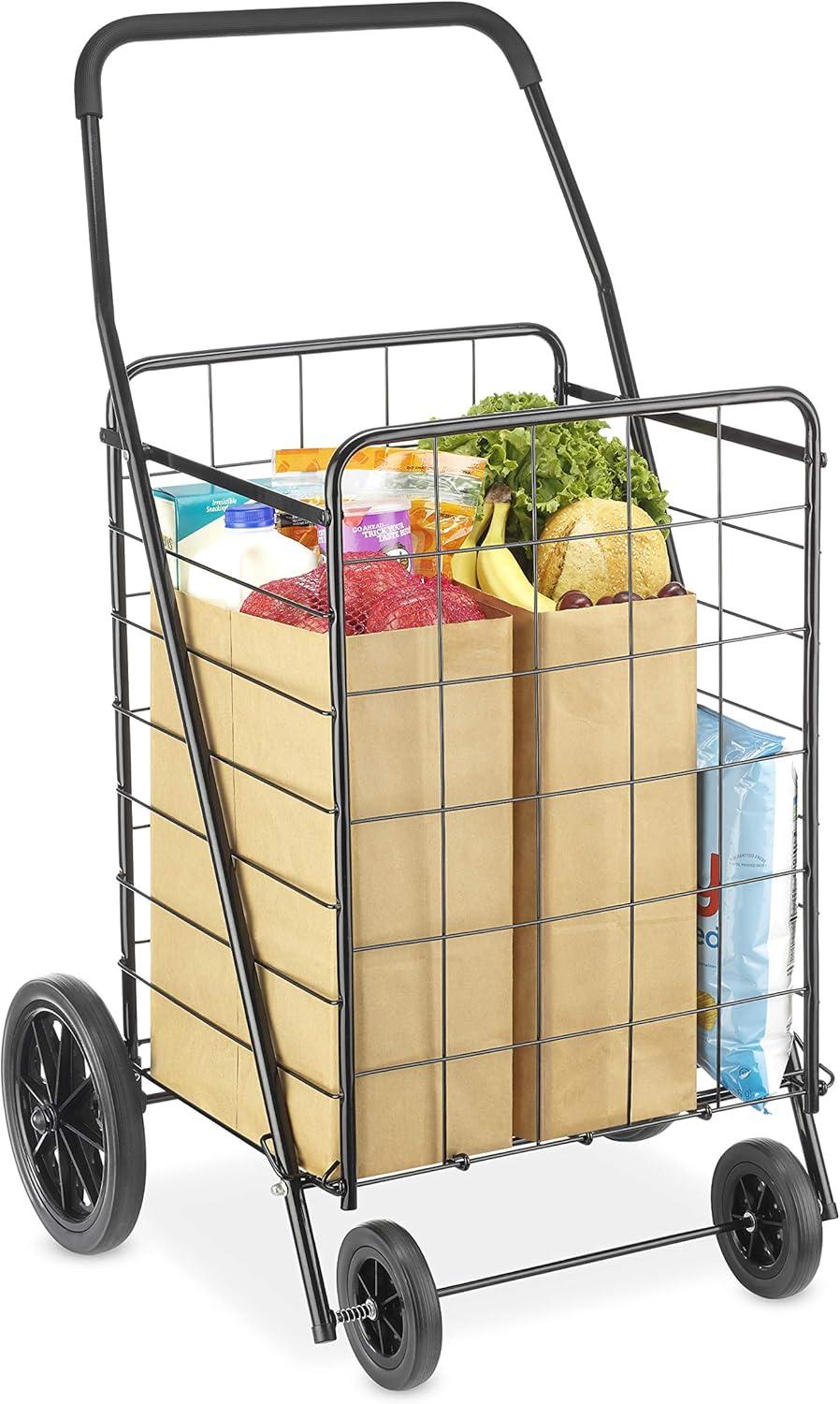 Whitmor Deluxe Utility Cart Black