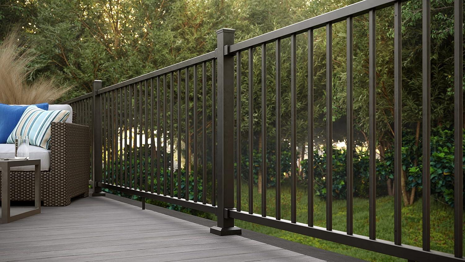 Fortress Building Products Inspire Railing 2.5-in x 2.5-in Aluminum Post Cap