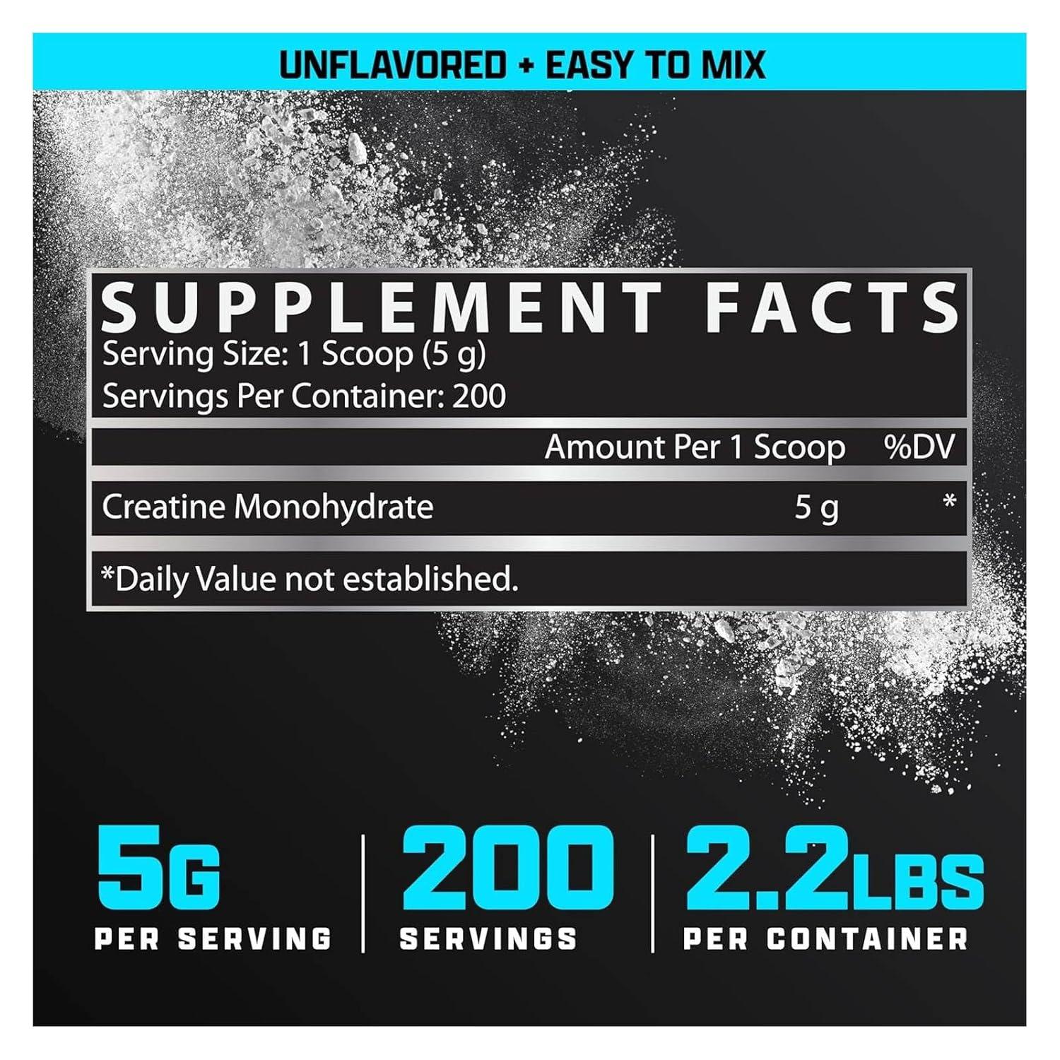 Creatine Monohydrate  200 Serving