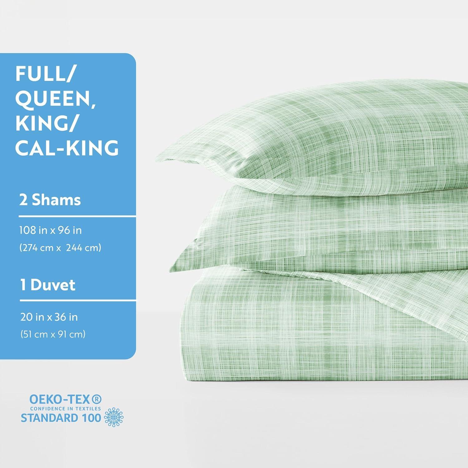 Becky Cameron Simply Soft Thatch Pattern Duvet Cover Set