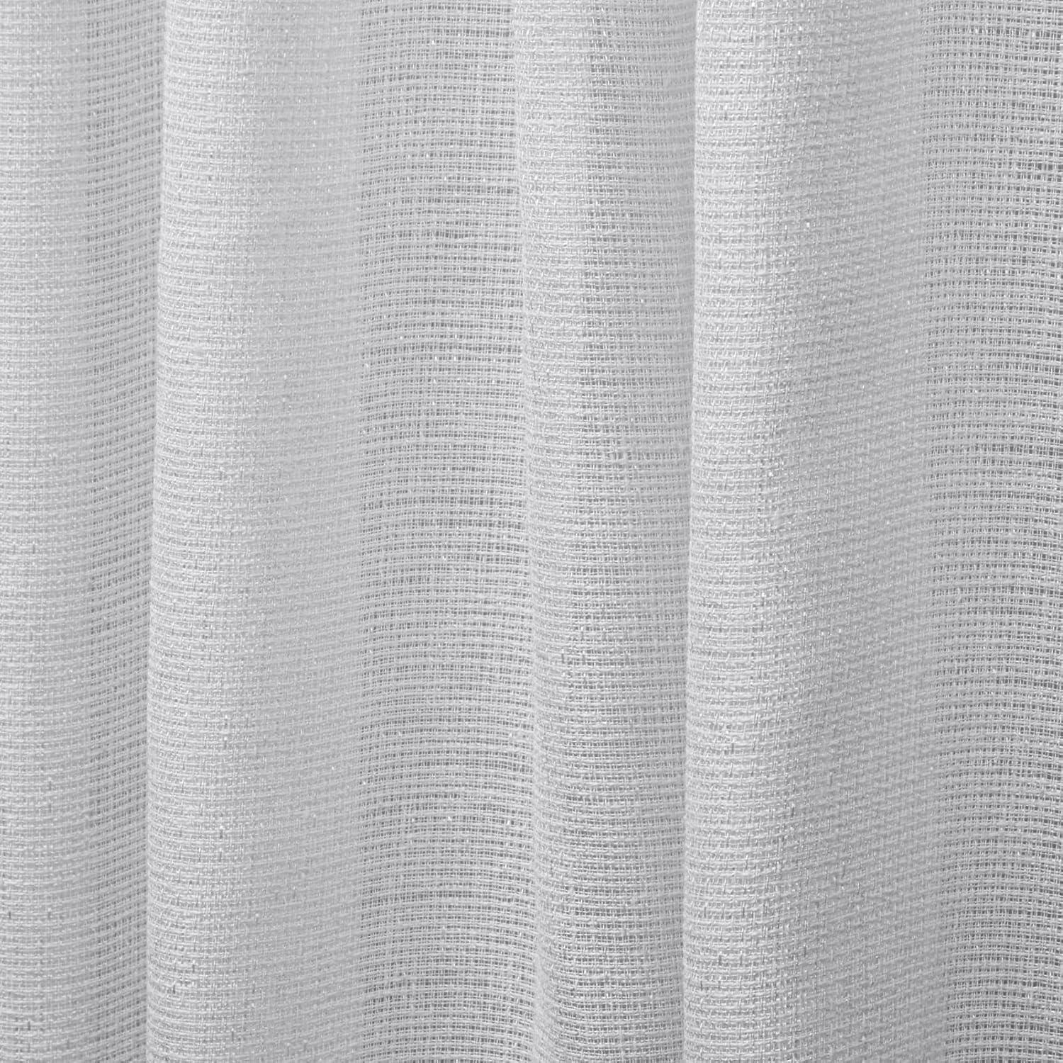 Exclusive Home Miami Semi-Sheer Textured Indoor/Outdoor Grommet Top Curtain Panel Pair