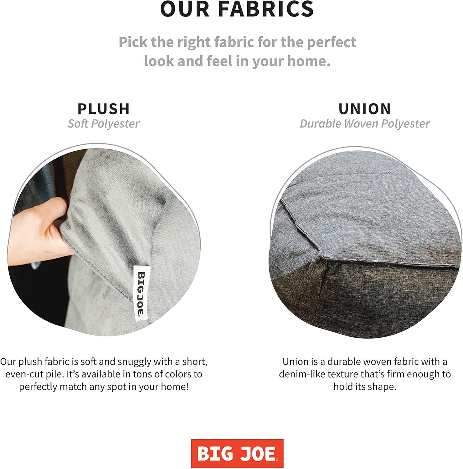 Big Joe Upholstered Pouf